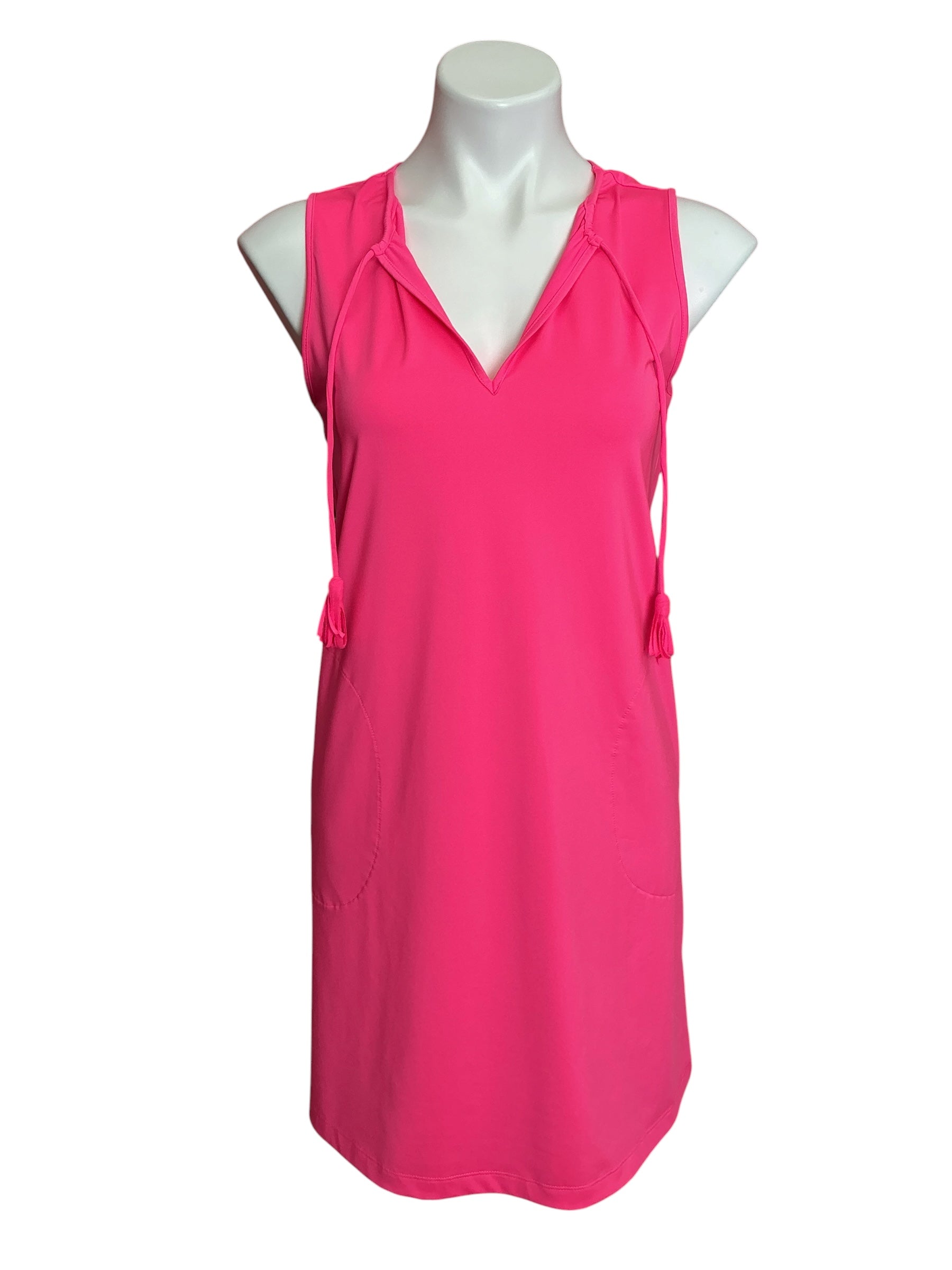 Lilly Pulitzer ChillyLilly Johana Sleeveless Cover Up Dress Roxie Pink - Size XS