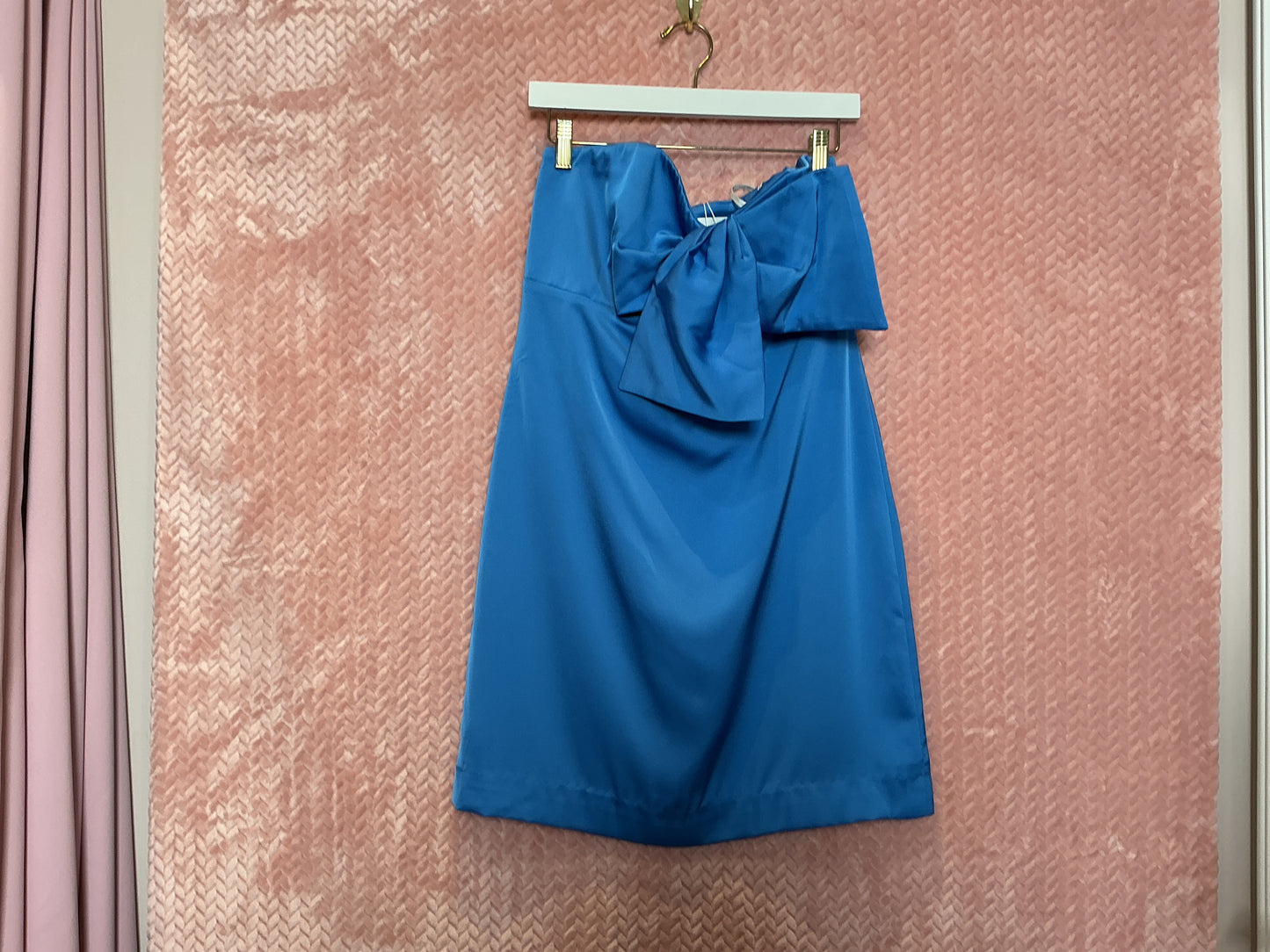 Lilly Pulitzer NWT Carlynn Strapless Sati Morelle Blue - Size 6
