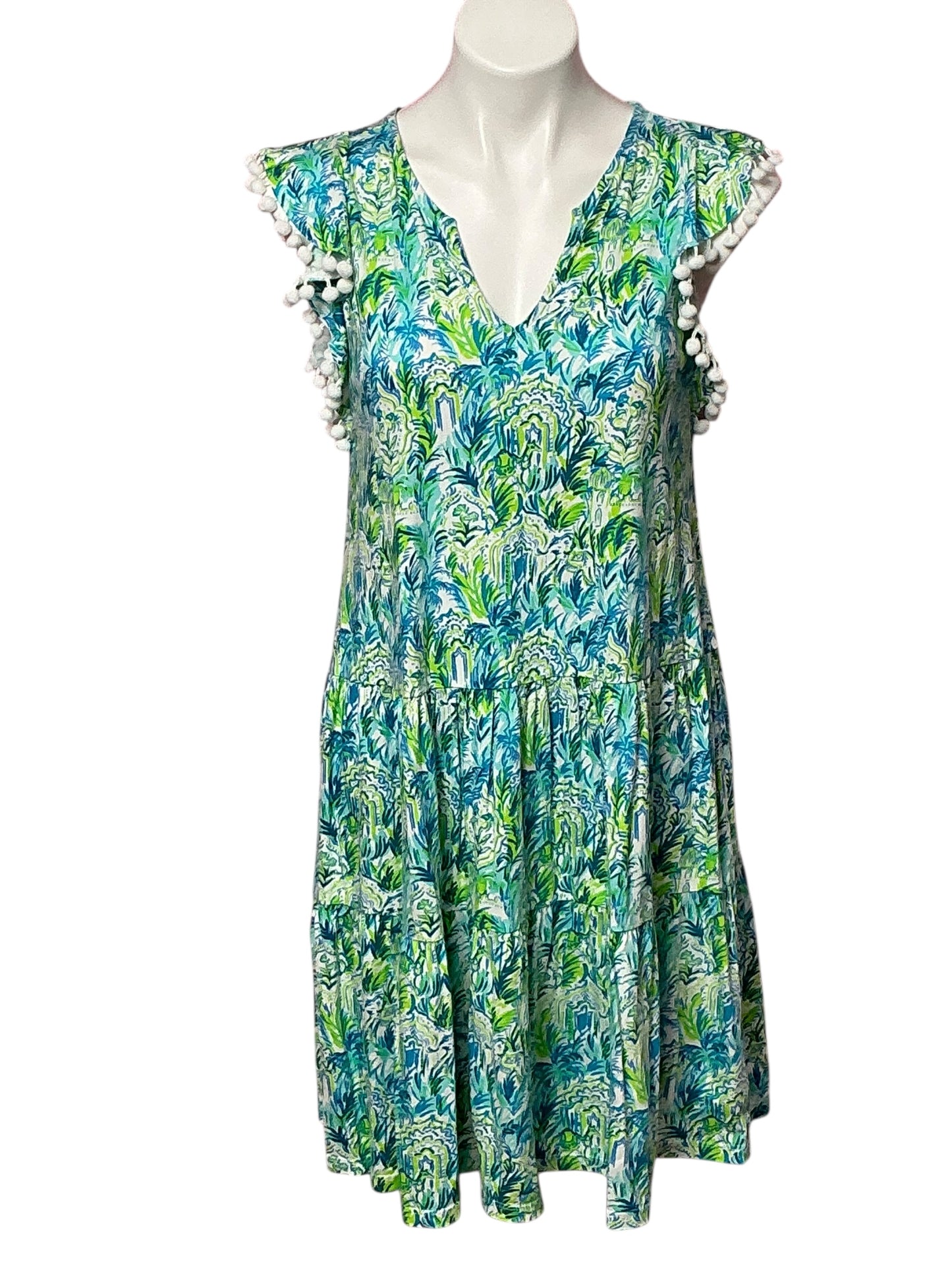 Lilly Pulitzer Lacie Swing Dress - Resort White Out To Play - Size XS