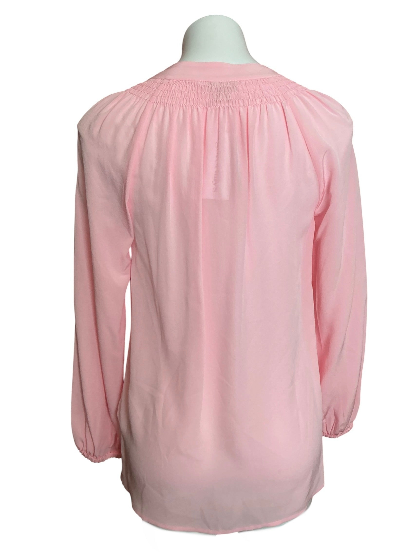 Lilly Pulitzer Elsa Silk Top Cheeky Melon - Size XS