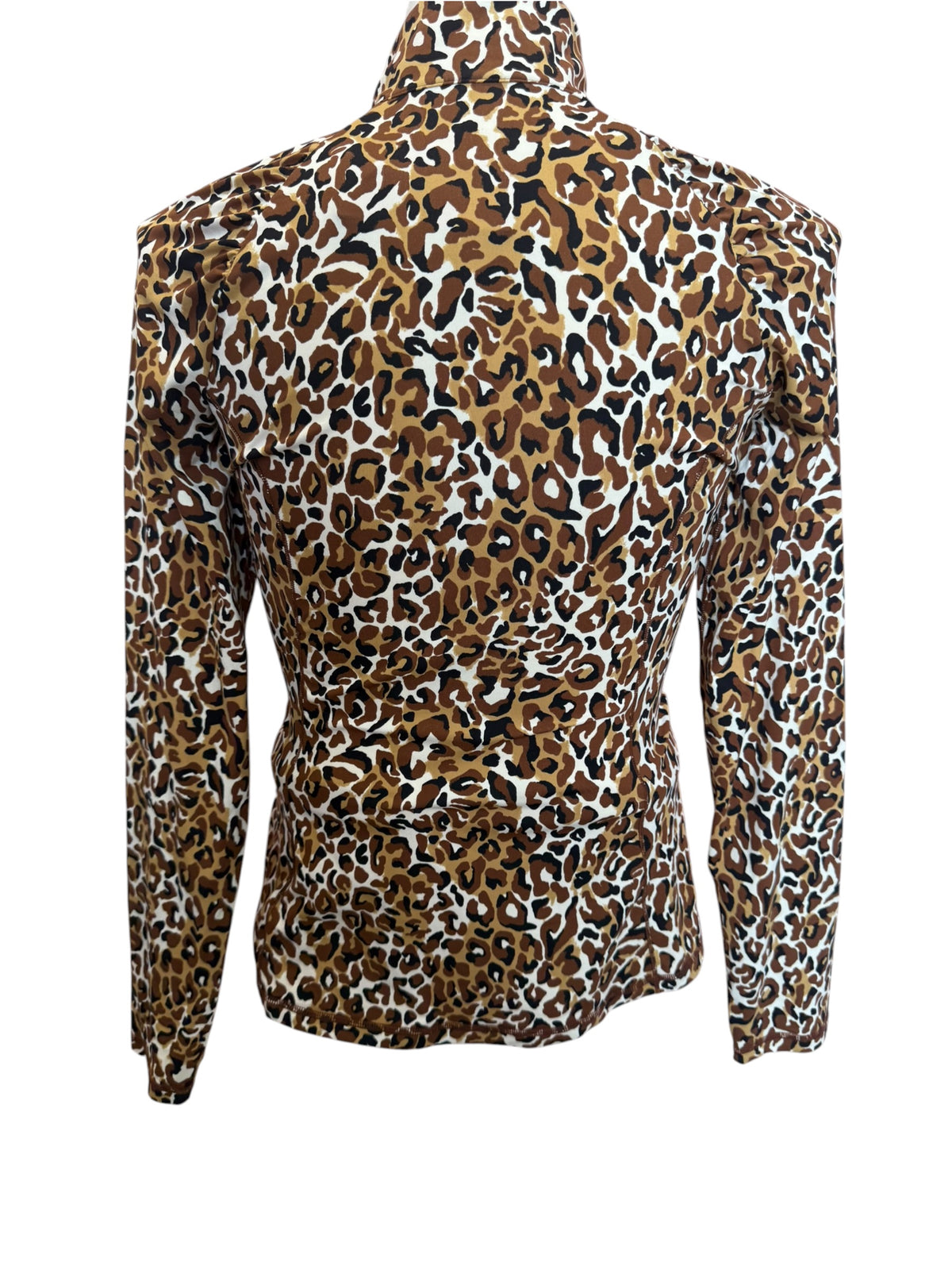 Lilly Pulitzer UPF 50+ Luxletic Justine Pullover Chocolate Onyx My Favorite Spot - Size L