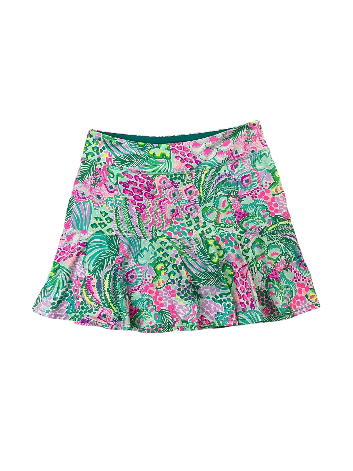 Lilly Pulitzer Luxletic Skort Multi Banana Split - Size XS