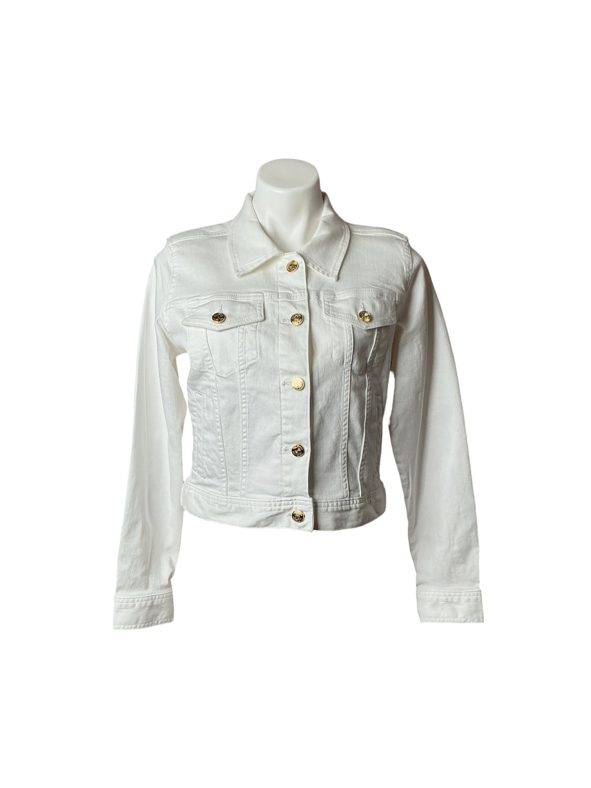 Lilly Pulitzer Seaspray Denim Jacket Resort White - Size M