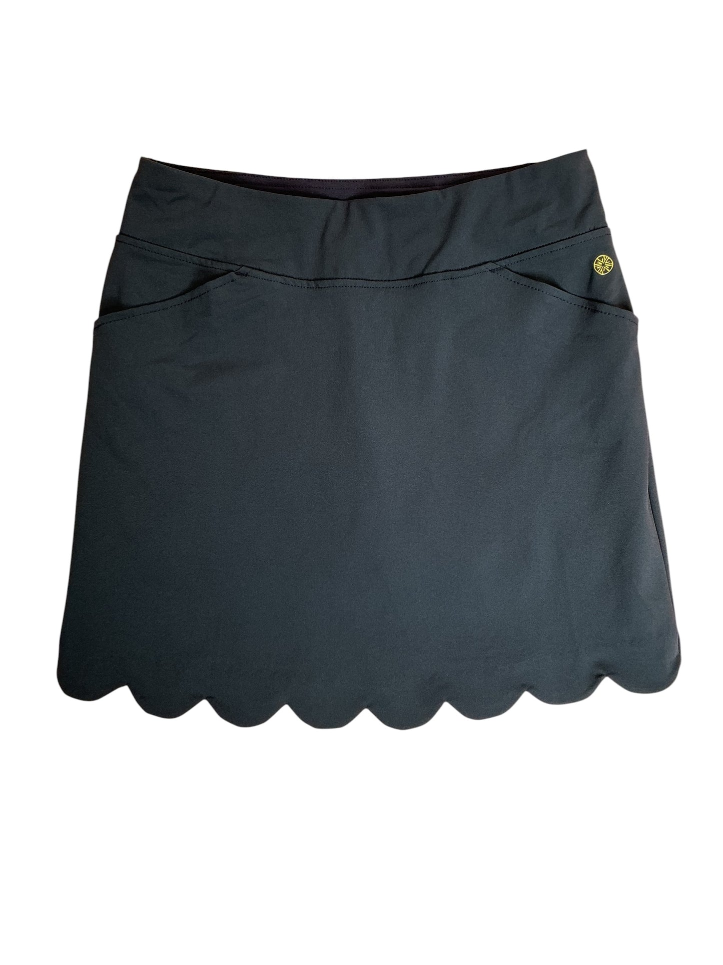 Lilly Pulitzer Monica Scalloped Skort True Navy - Size 4