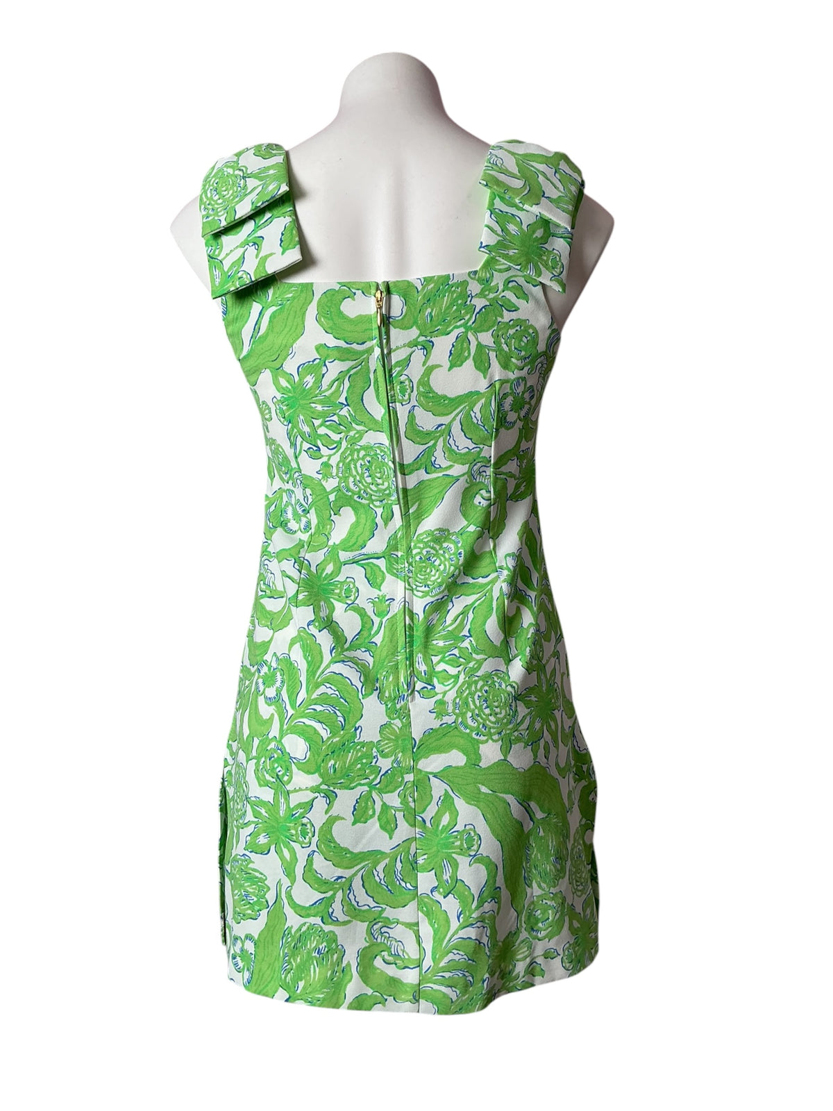 Lilly Pulitzer Anders Skirted Romper Resort White Daffodil Hill - Size 0