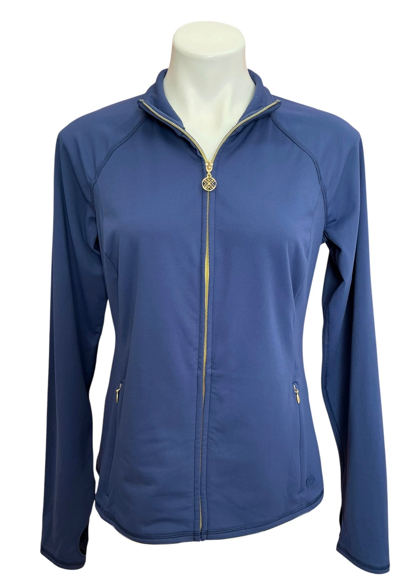 Lilly Pulitzer NWT Breaker Jacket UPF 50+ Low Tide Navy - Size L