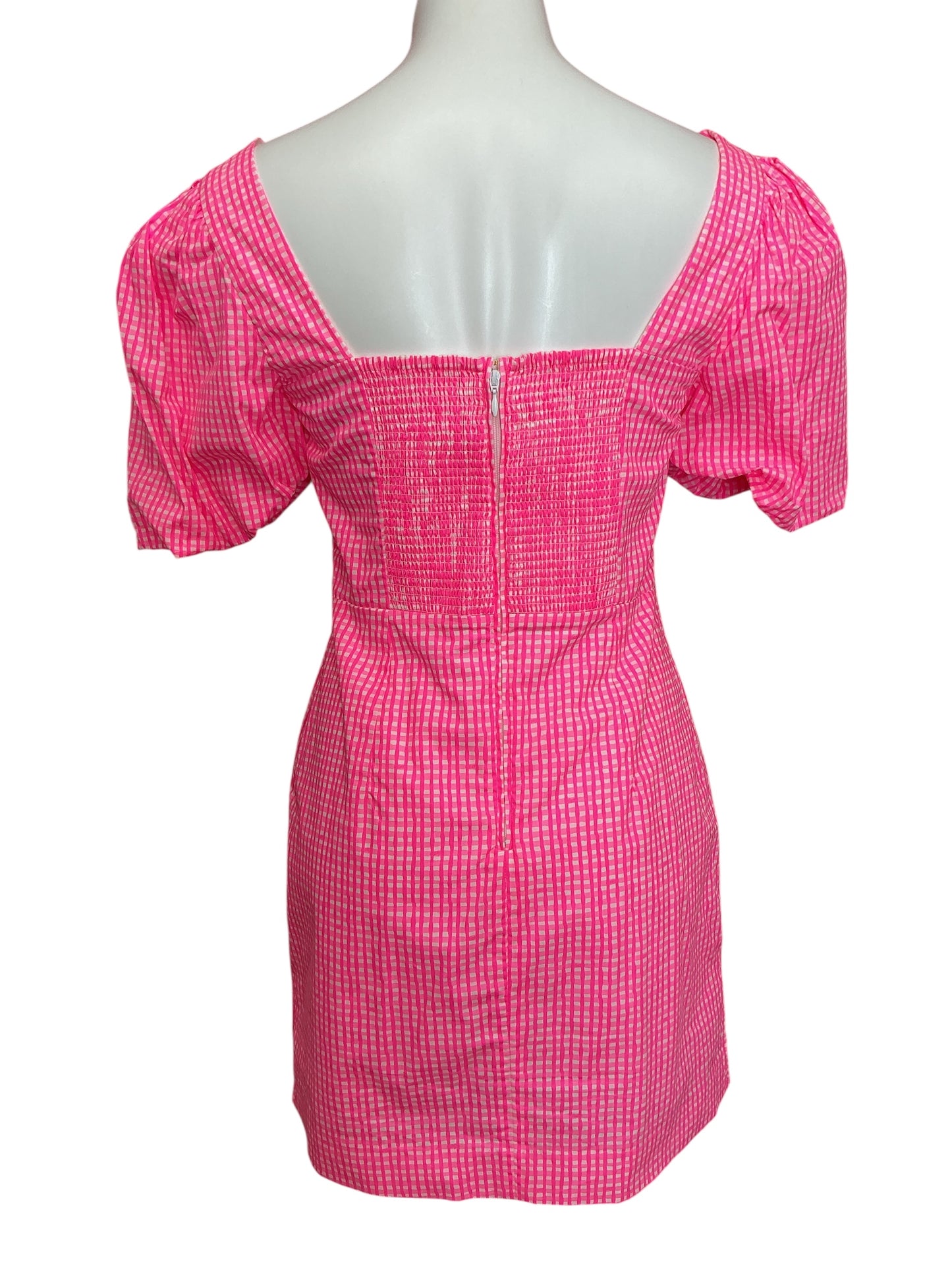 Lilly Pulitzer Nilany Romper Prosecco Pink Isle Along The Same Line - Size 4