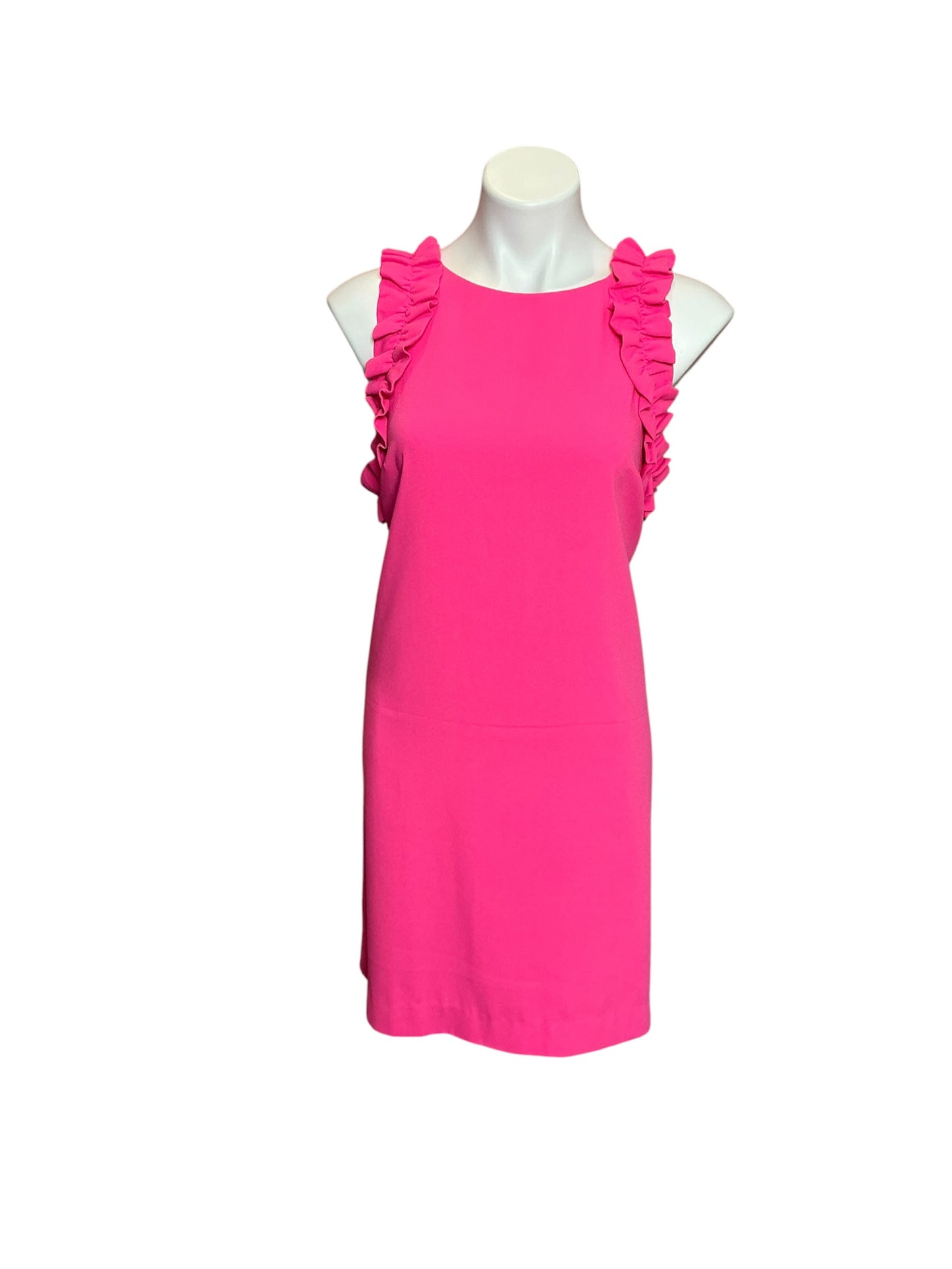 Lilly Pulitzer Kailee Ruffle Shift Dress Roxie Pink - Size L