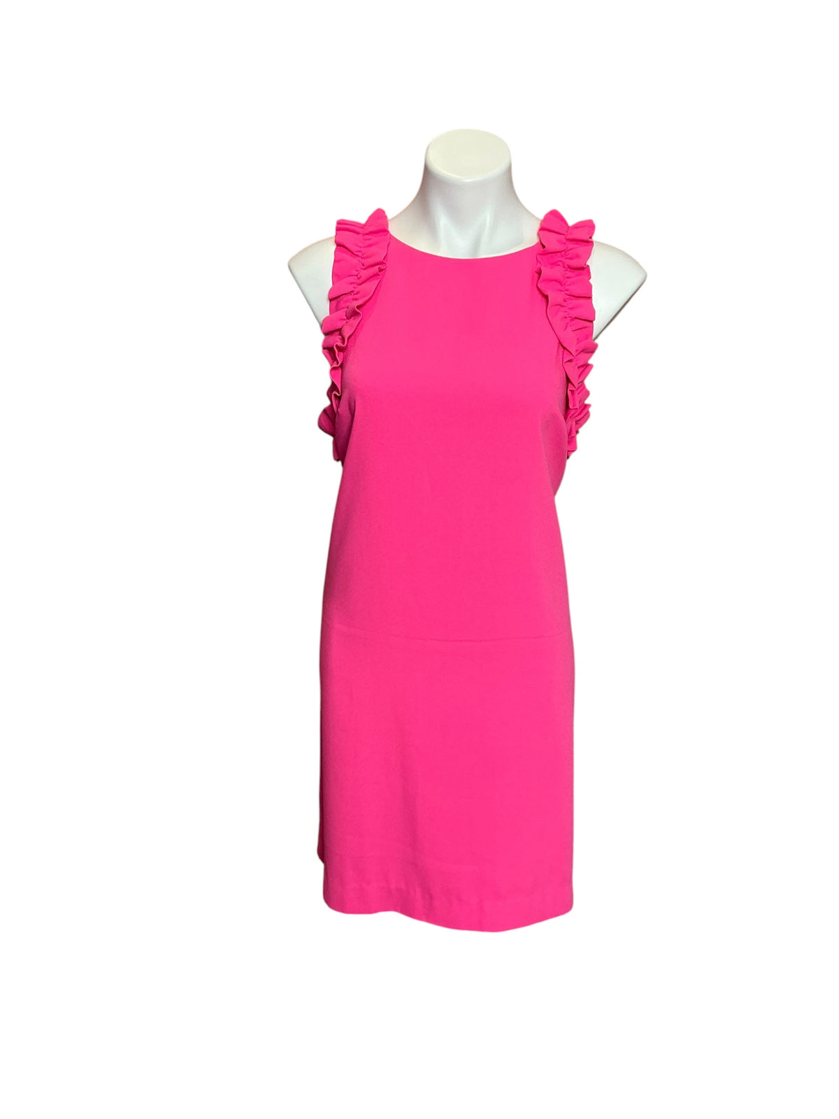 Lilly Pulitzer Kailee Ruffle Shift Dress Roxie Pink - Size L
