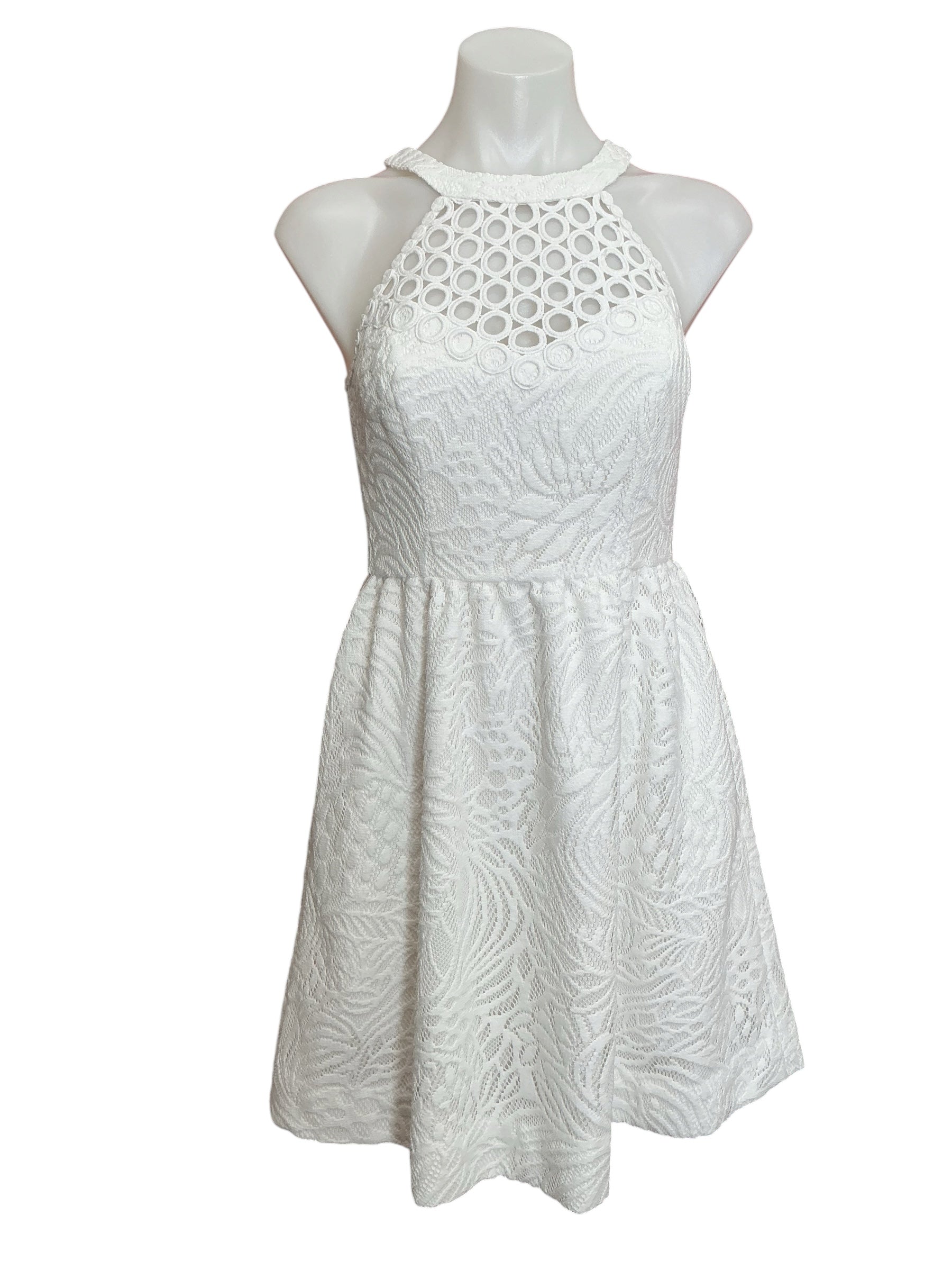 Lilly Pulitzer NWT Kinley Dress Resort White Tropical Fruit Lace - Size 00