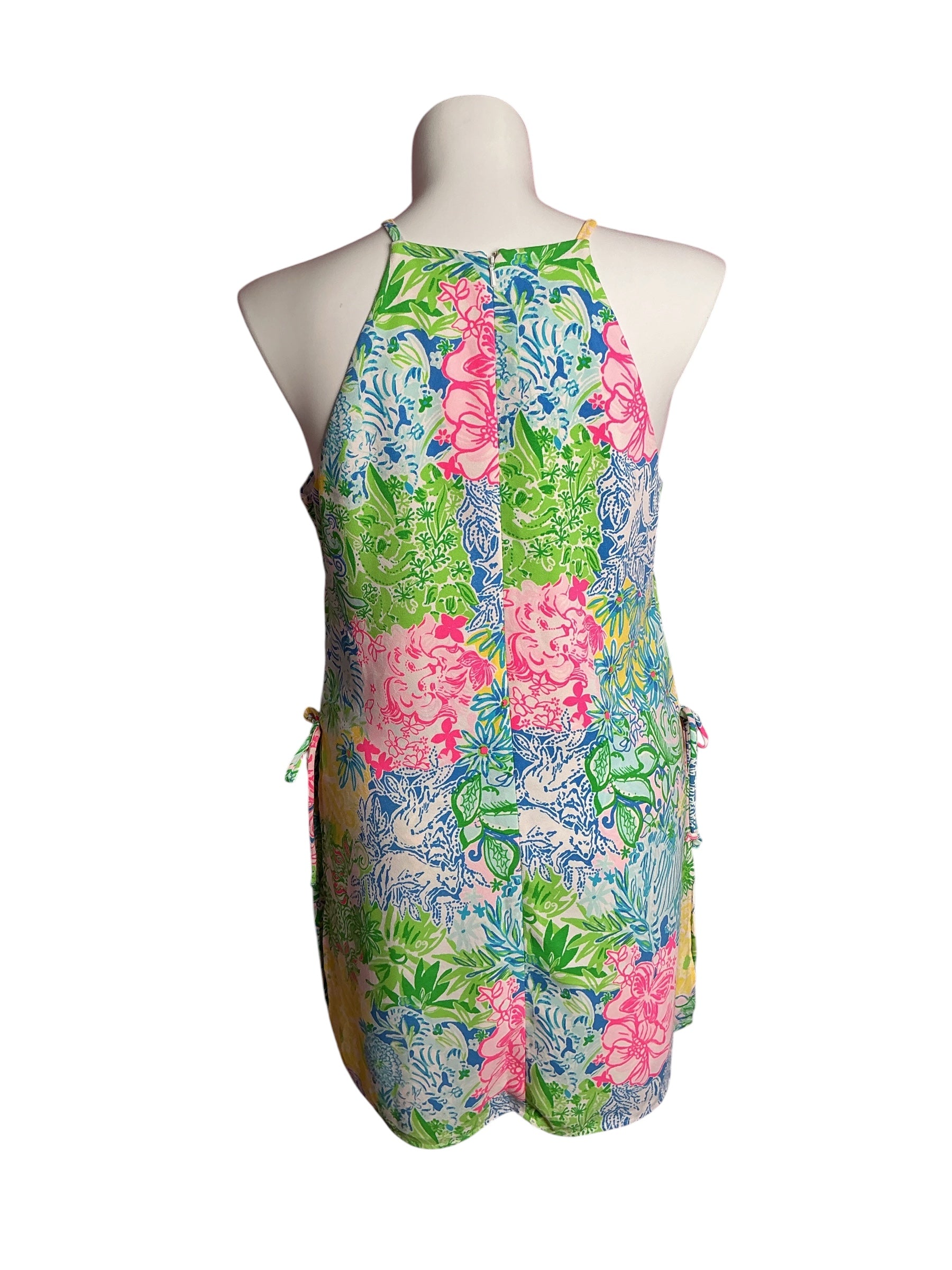 Lilly Pulitzer- NWT Pearl Romper Multi Cheek To Cheek Size 16
