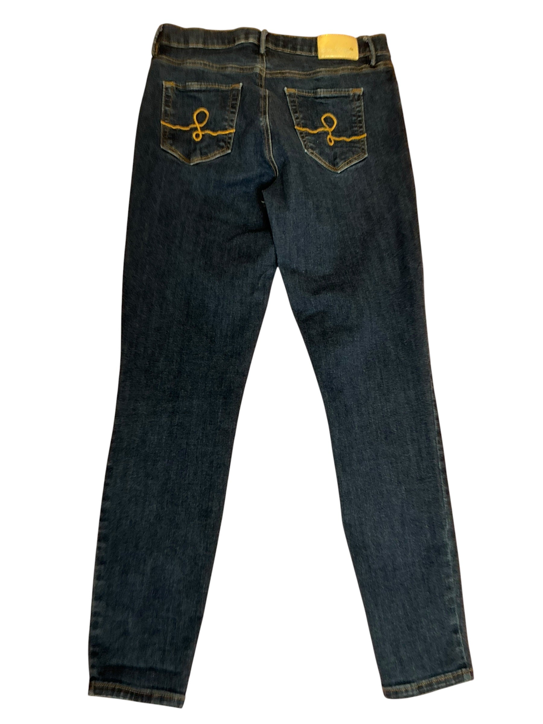 Lilly Pulitzer Eagan High Rise Skinny Jean Dark Blue Wash - Size 10