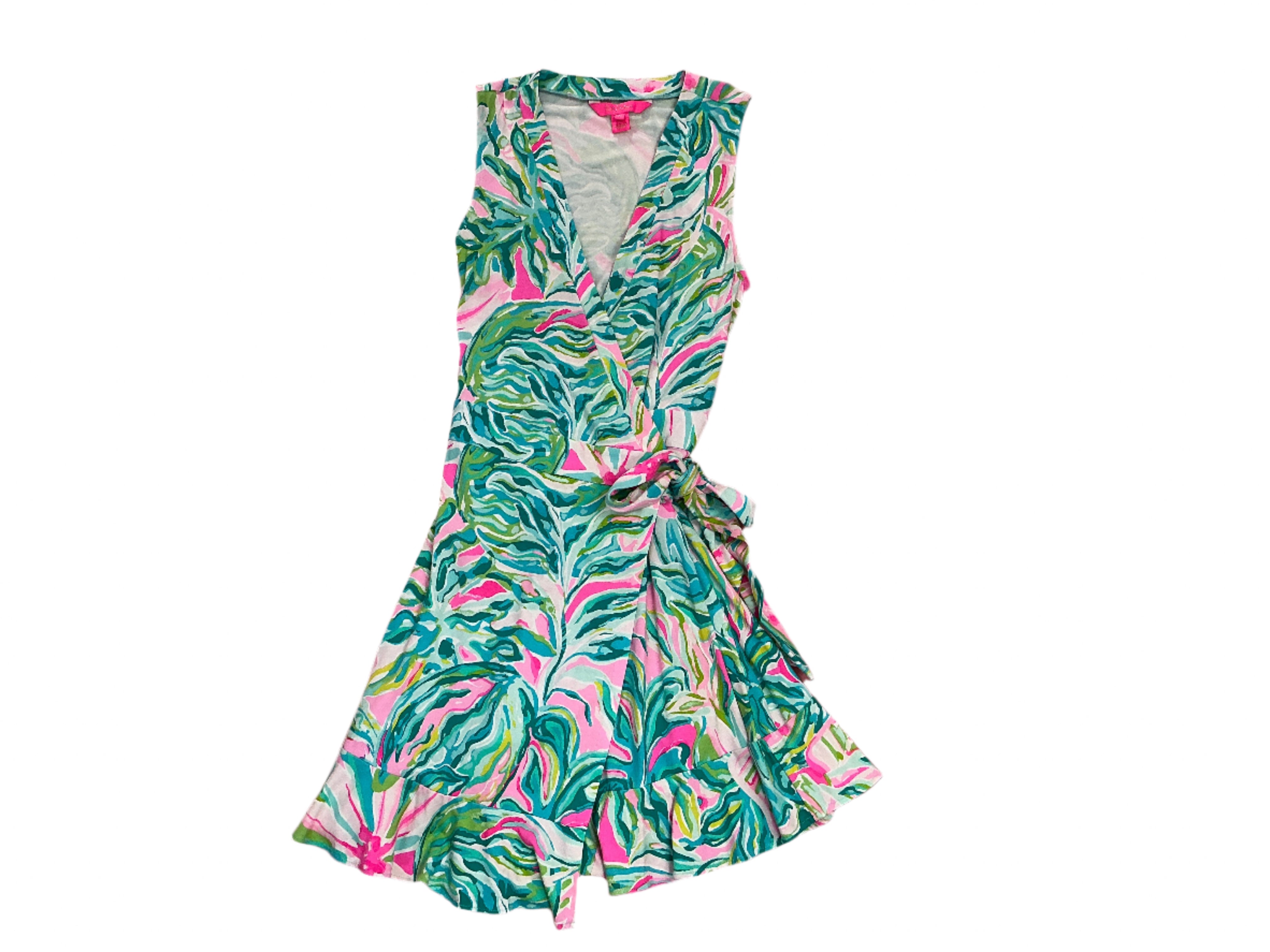 Lilly Pulitzer Rilla Romper - One In A Melon Wrap - Size - XS