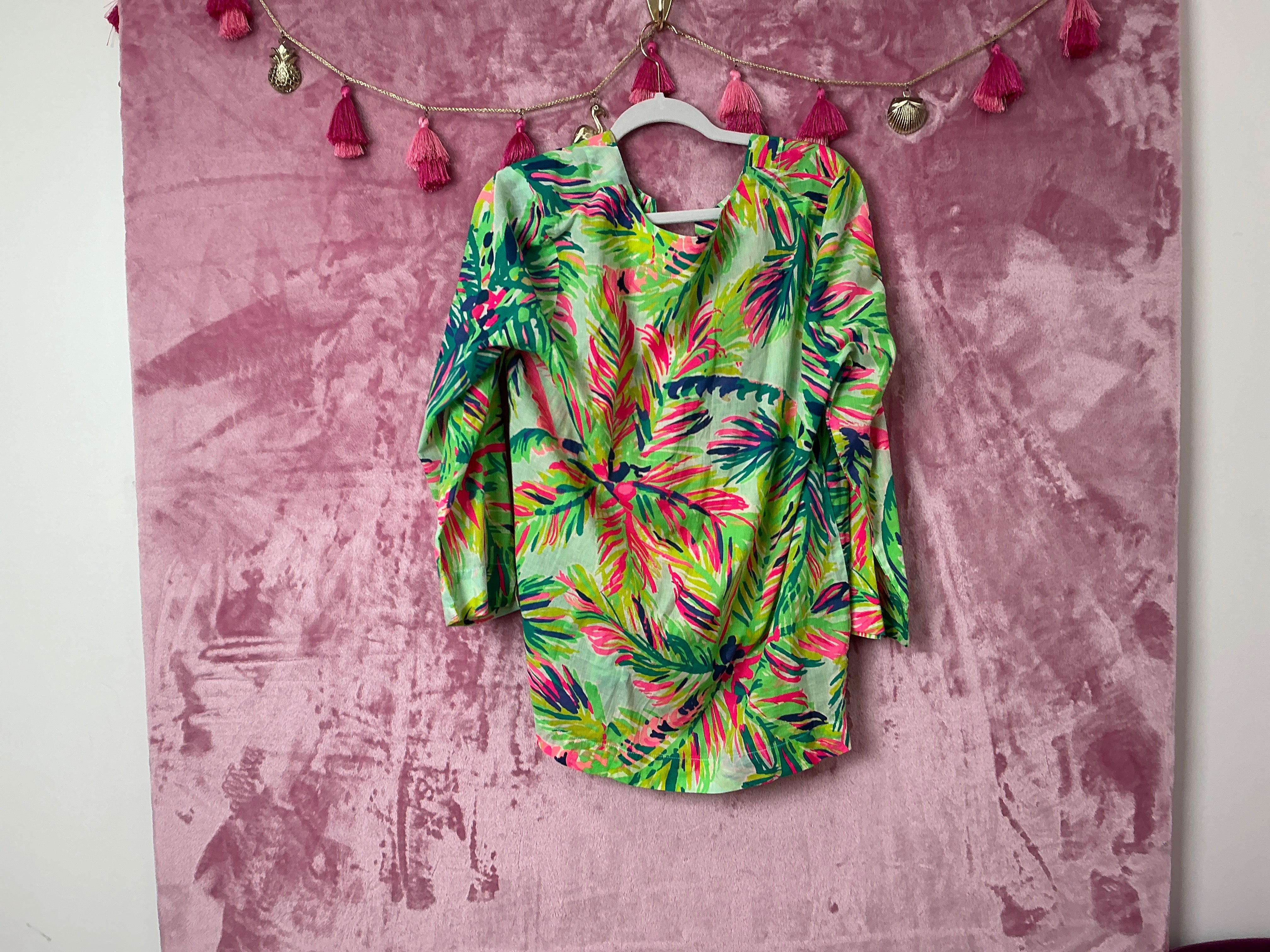 Lilly Pulitzer NWT Amelia Island Tunic Multi Island Tunic - Size XL