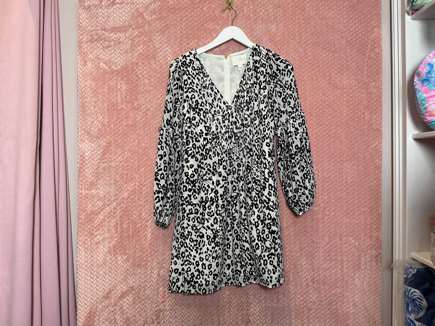 Lilly Pulitzer NWT Cleme Silk Dress Coconut Lets Pawty