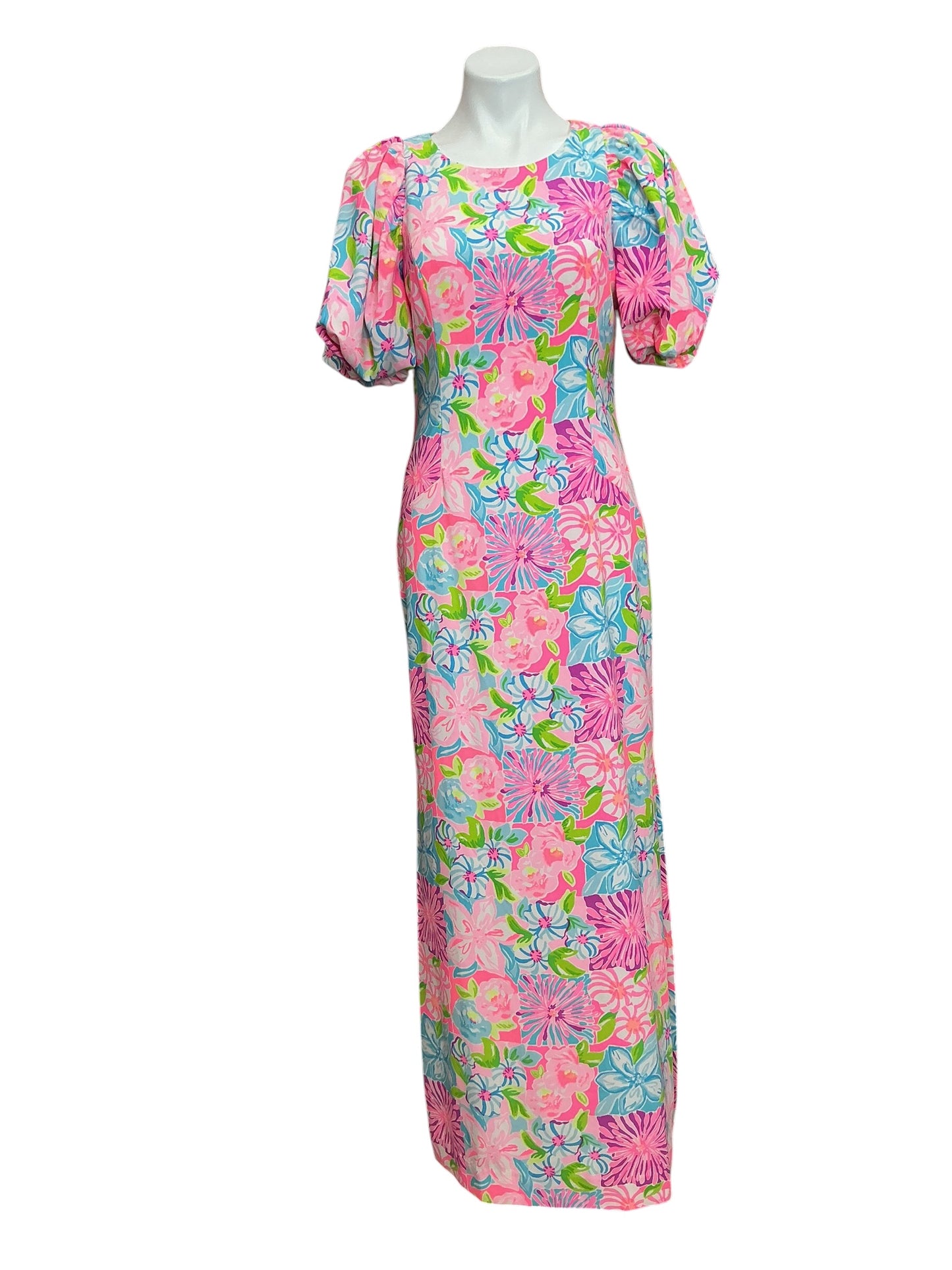 Lilly Pulitzer Kimberle Stretch Maxi Dress Take It From Your Mums - Size 4