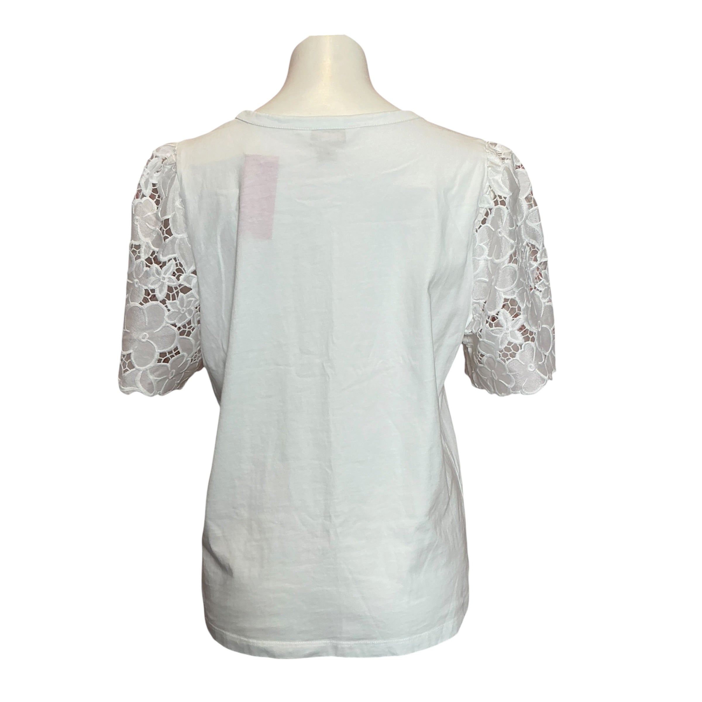 Lilly Pulitzer Sebene Knit Top Resort White - L