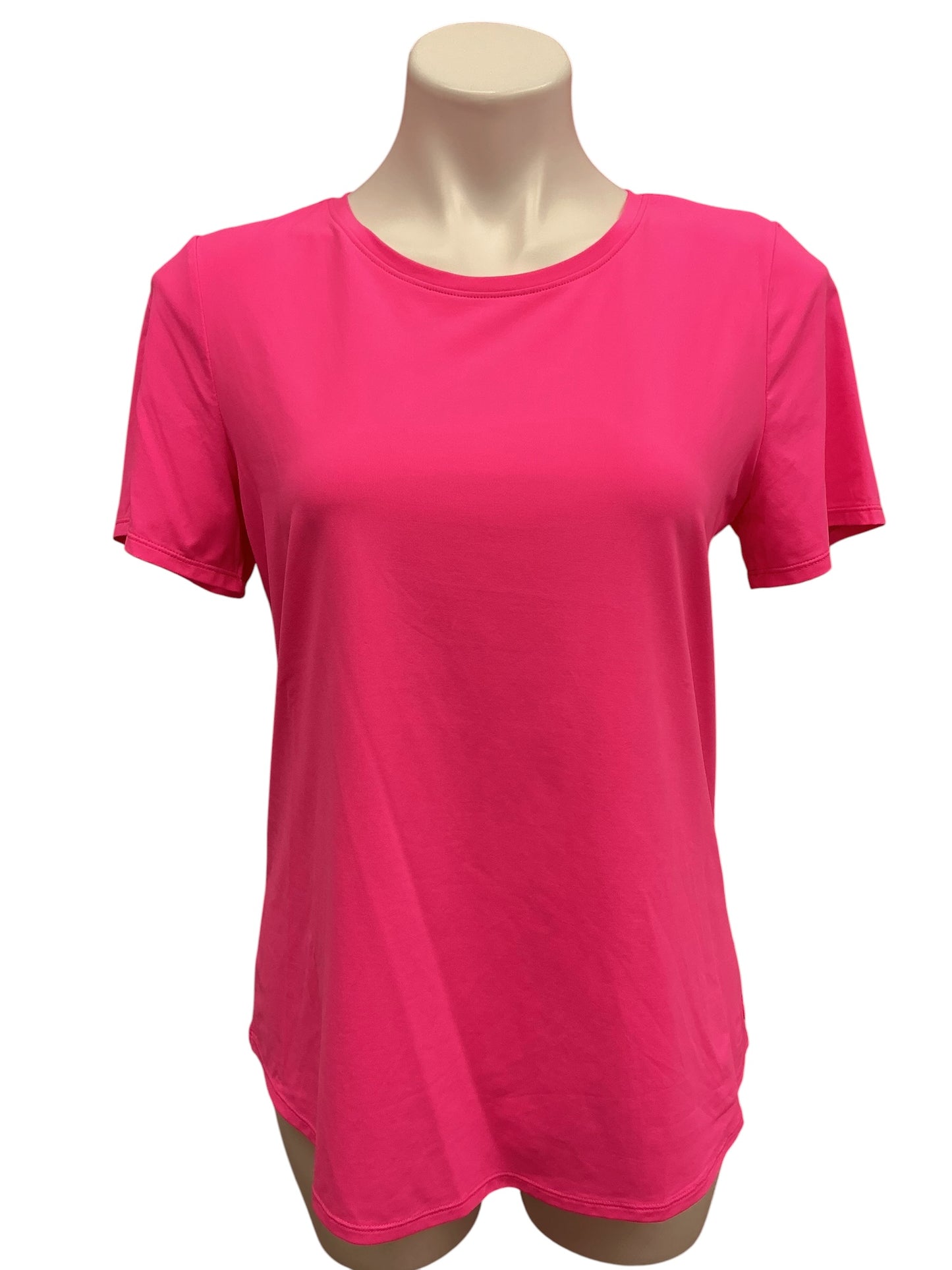 Lilly Pulitzer UPF 50+ Luxletic Westley Active Tee Raz Berry - Size M