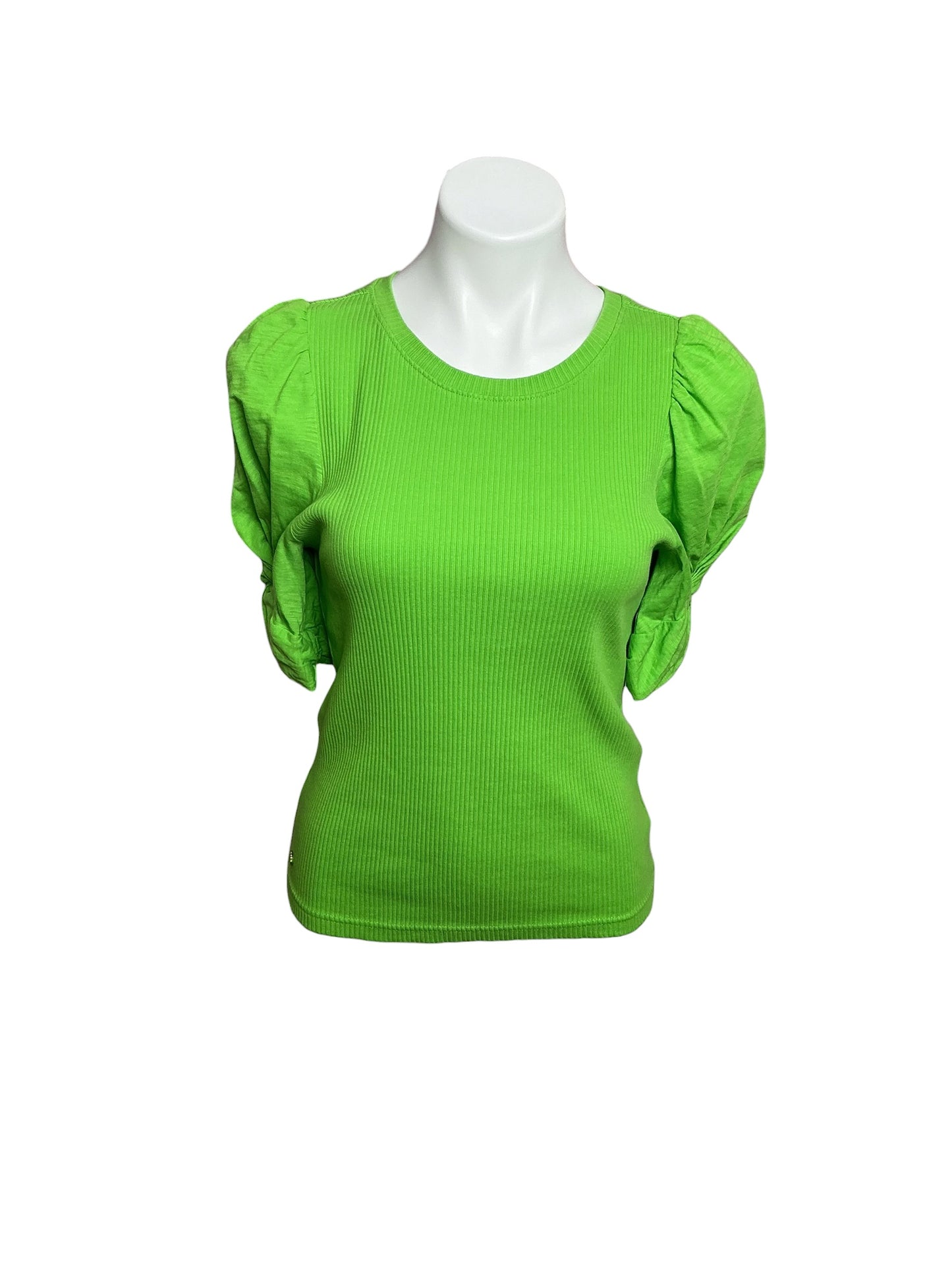 Lilly Pulitzer Igby Knit Top Crocodile Green - Size S