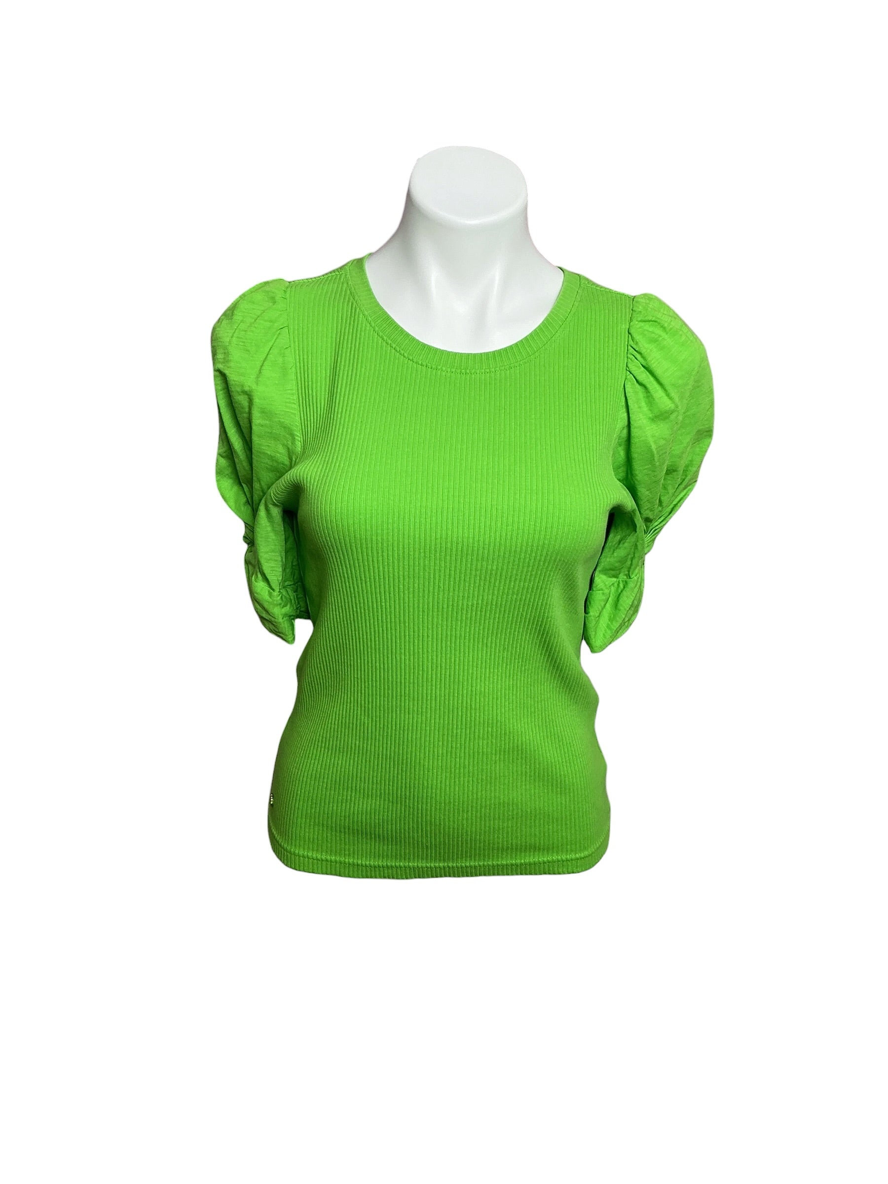 Lilly Pulitzer Igby Knit Top Crocodile Green - Size S