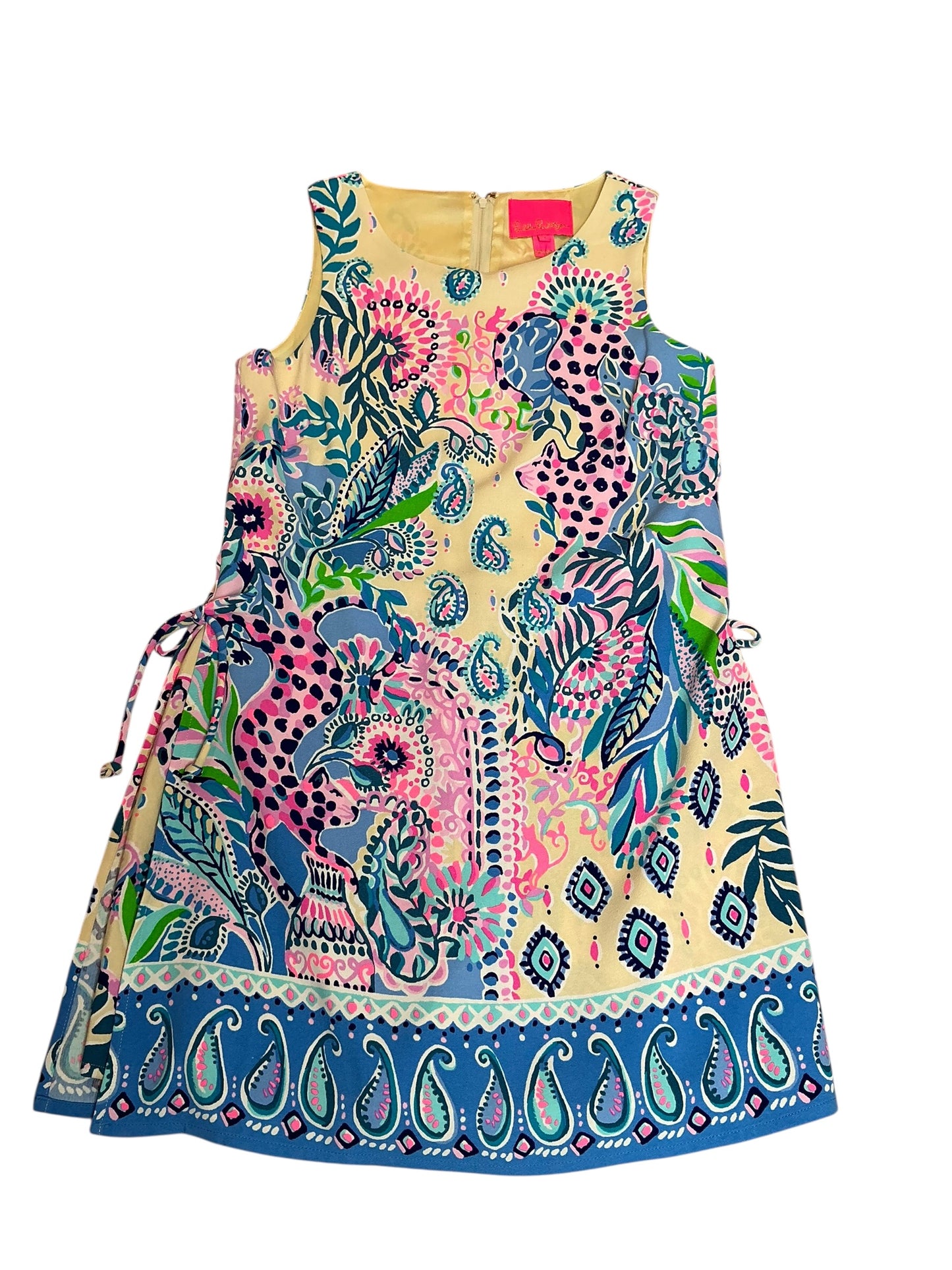 Lilly Pulitzer Donna Romper Bennet Blue Out Of The Blue - Size 2