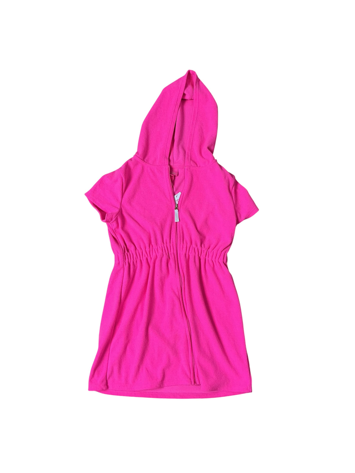 Lilly Pulitzer Girls Chaplin Cover-Up Dress Aura Pink - Size L 8-10