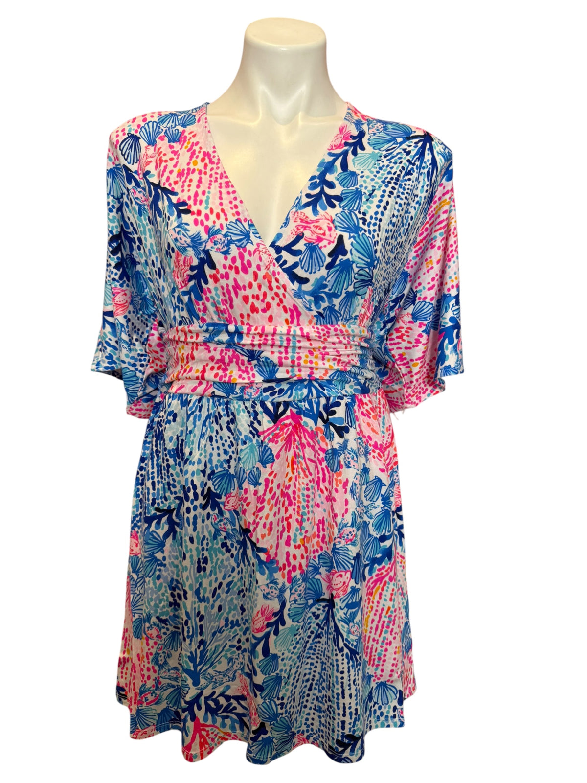 Lilly Pulitzer NWT Parigi Skort Romper Resort White Sway With Me - Size L