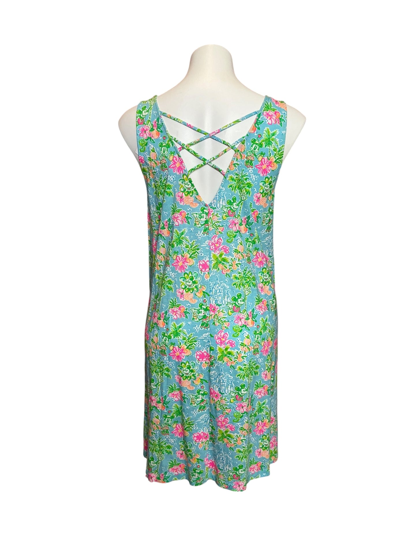 Lilly Pulitzer Kristen Swing Dress Lilly Loves Disney - Size L