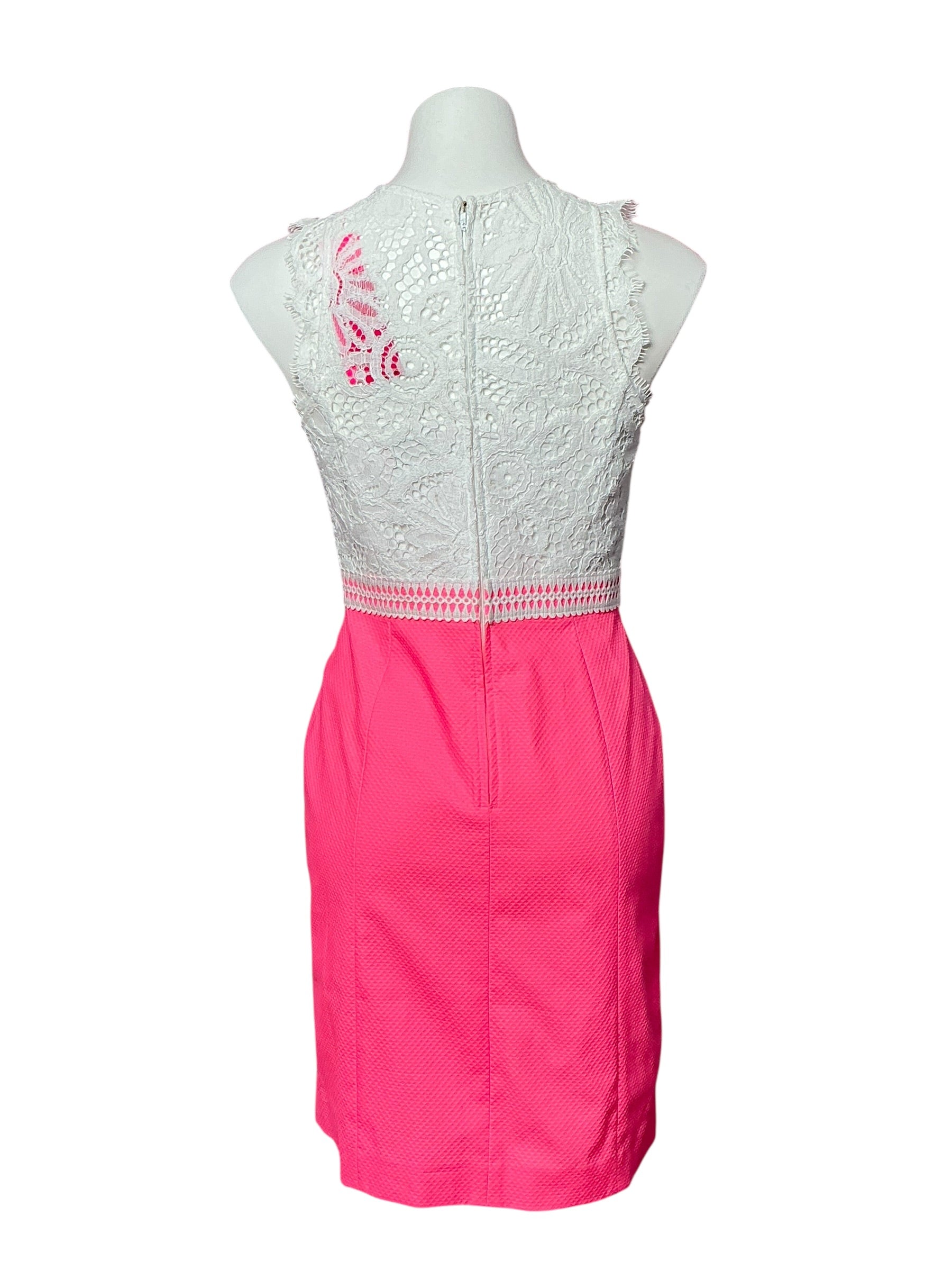 Lilly Pulitzer NWT - Sharice Stretch Dress - Lilly’s Coral - Size 2