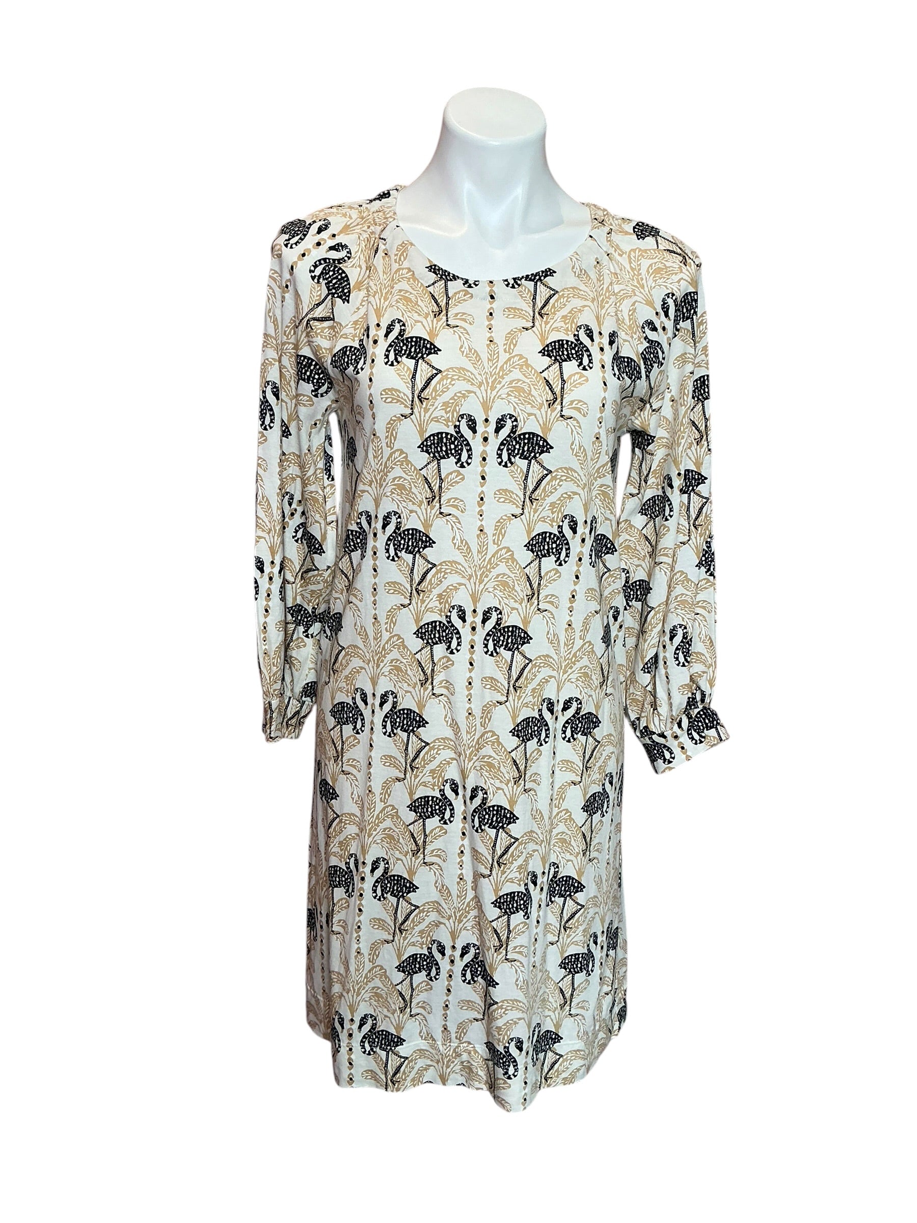Lilly Pulitzer Elianna Cotton T-Shirt Dress Indigo Breeze Shady Gators - Size S