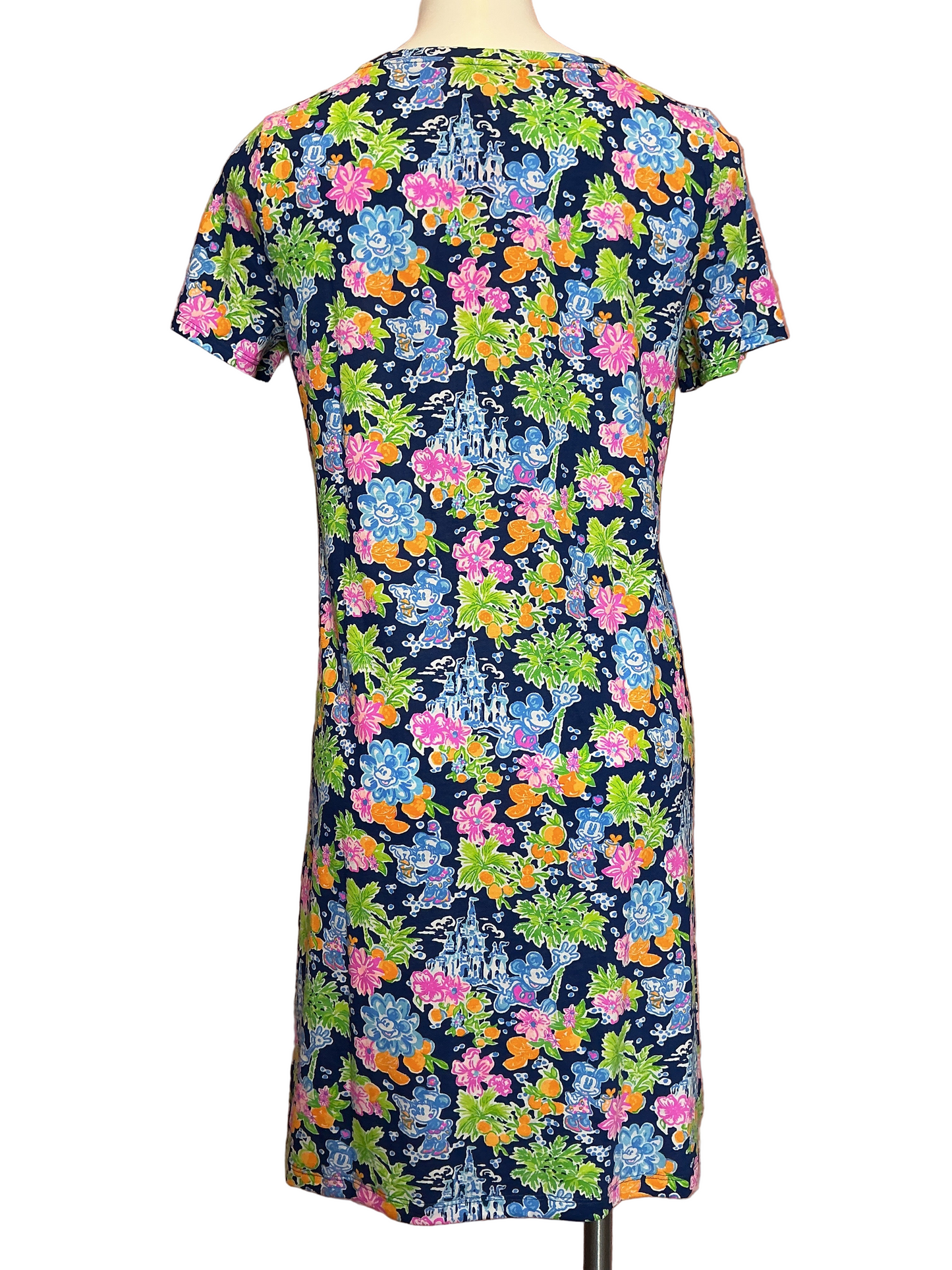 Lilly Pulitzer Cody Short Sleeve Dress - NWT - Aegean Navy- Lilly Loves Disney - Size M