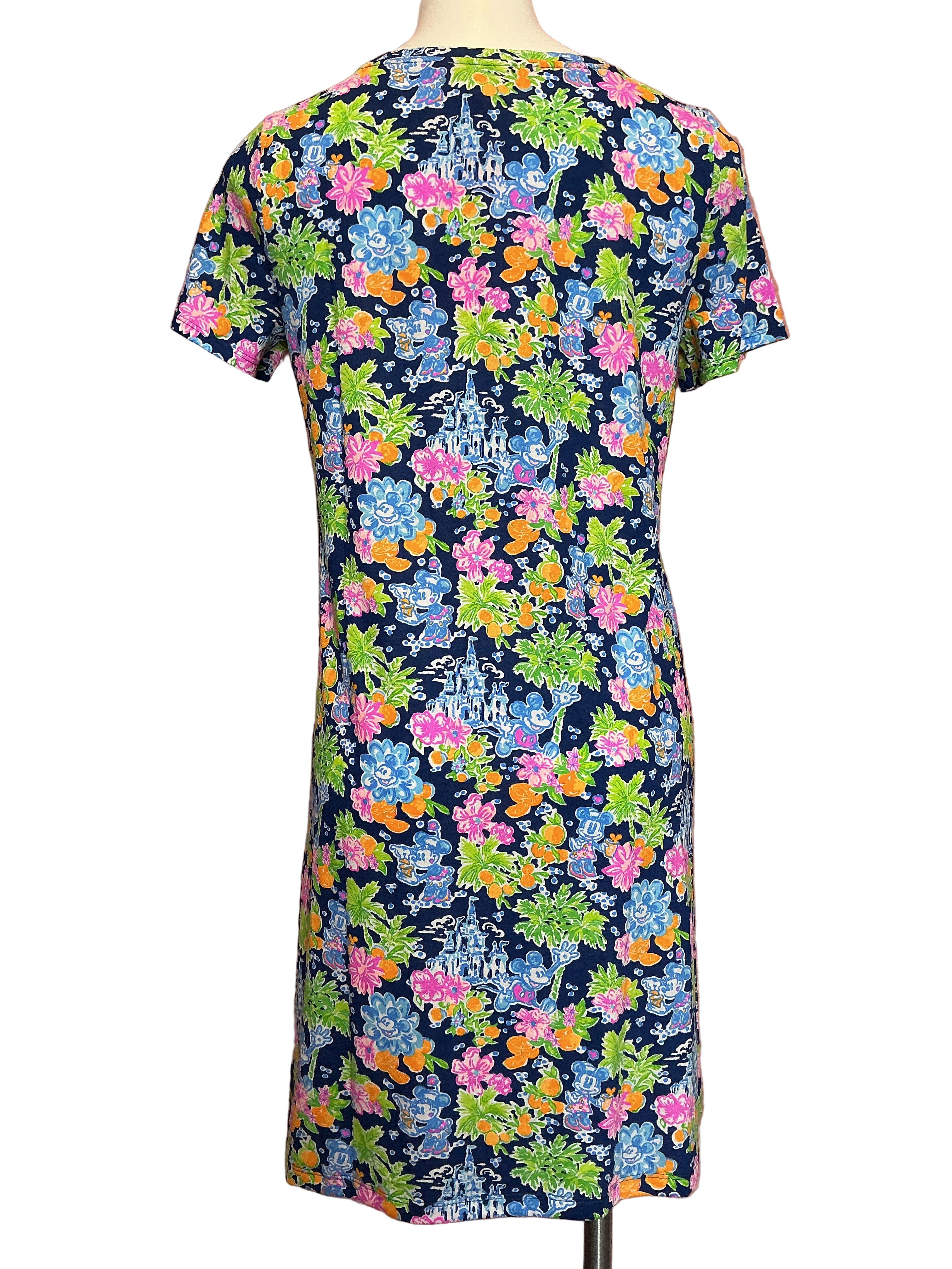 Lilly Pulitzer Cody Short Sleeve Dress - NWT - Aegean Navy- Lilly Loves Disney - Size M