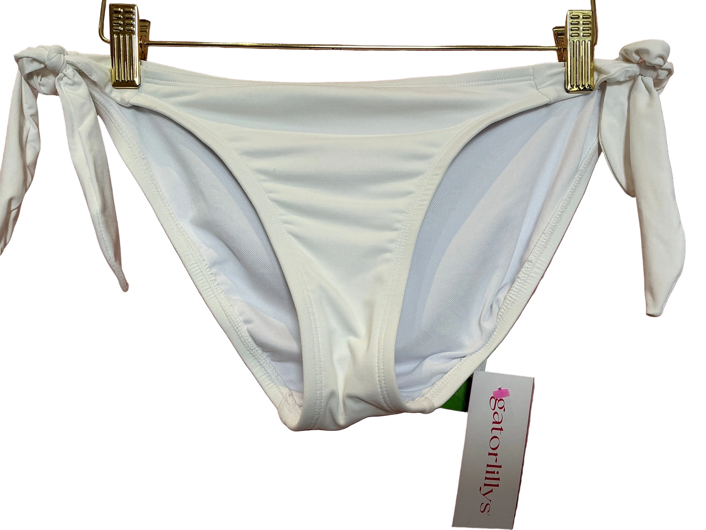 Lilly Pulitzer NWT - Guava Bikini Bottom - Resort White - Size 4