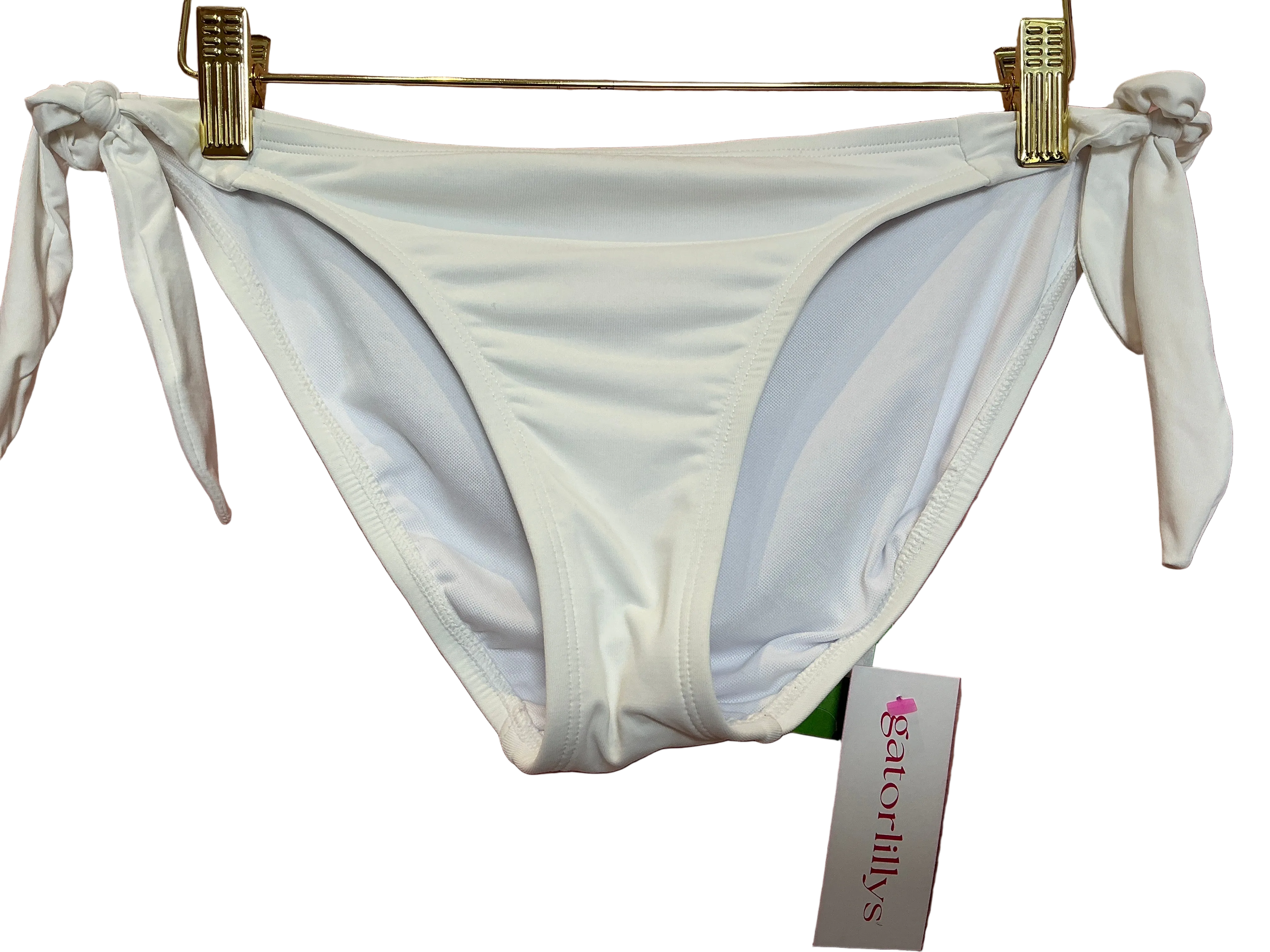 Lilly Pulitzer NWT - Guava Bikini Bottom - Resort White - Size 4