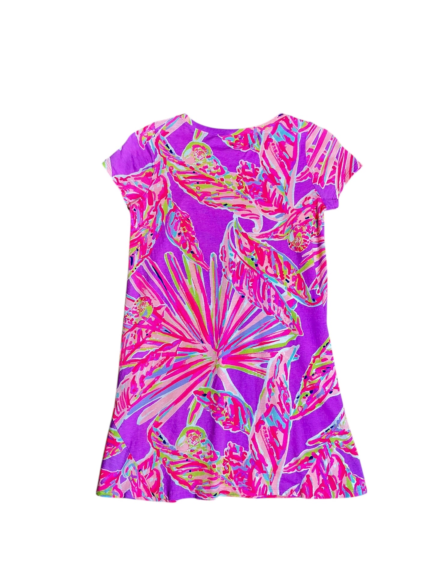 Lilly Pulitzer Girls Dress Amethyst Sunseekers - Size XL (12-14)