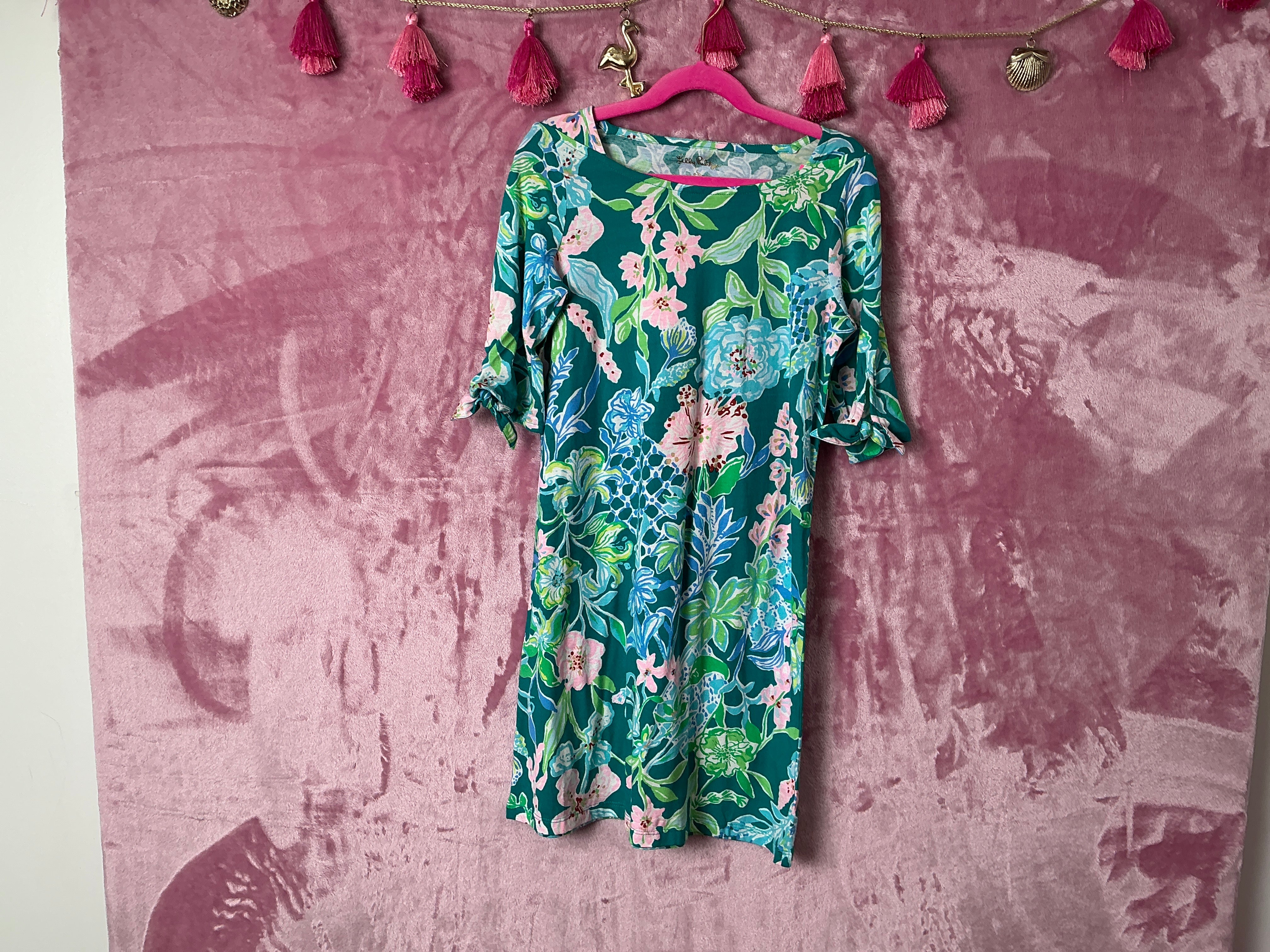 Lilly Pulitzer Kids Dress NWT - Mini Linda Dress - Multi - Hot On The Vine - Size L 8-10