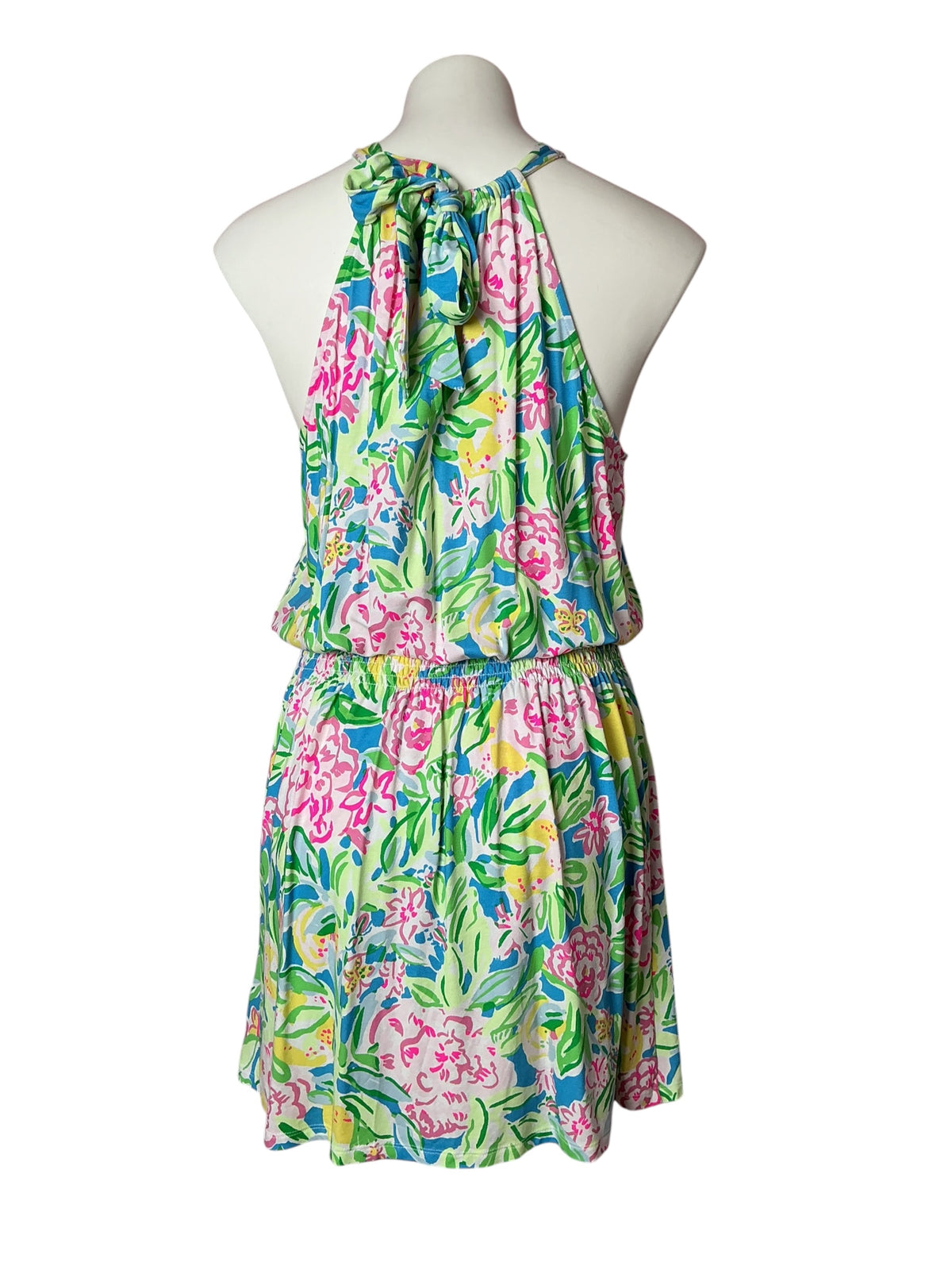 Lilly Pulitzer Shirelle Skirted Romper Grove Garden - Size M