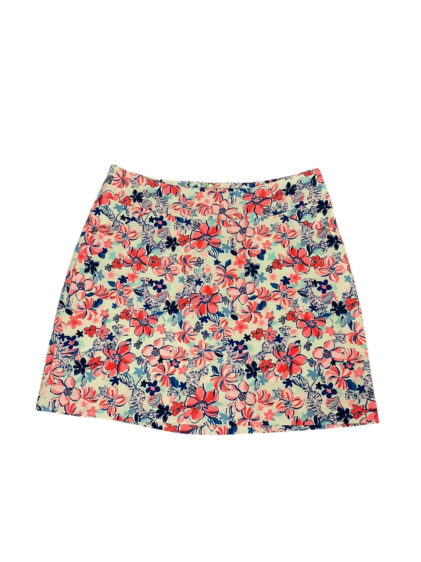Lilly Pulitzer Jonas Skort Resort White Party Like A Lobstar - Size 12