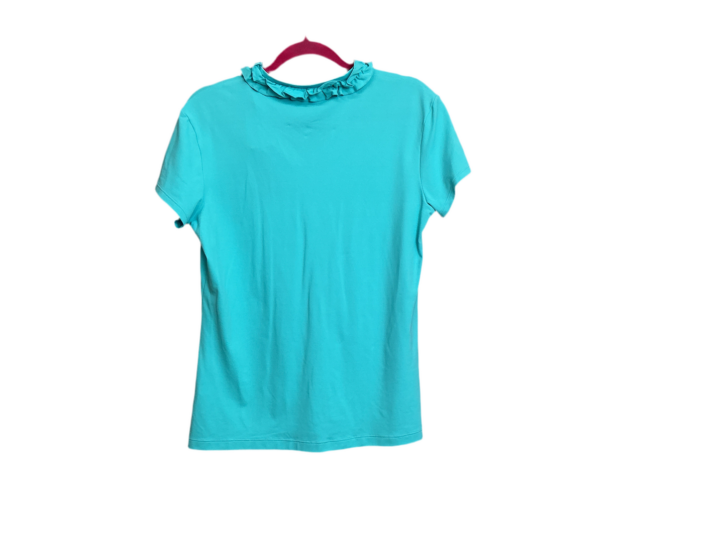 Lilly Pulitzer NWT Frida Ruffle Top, Blue Horizon Size Lilly Pulitzer