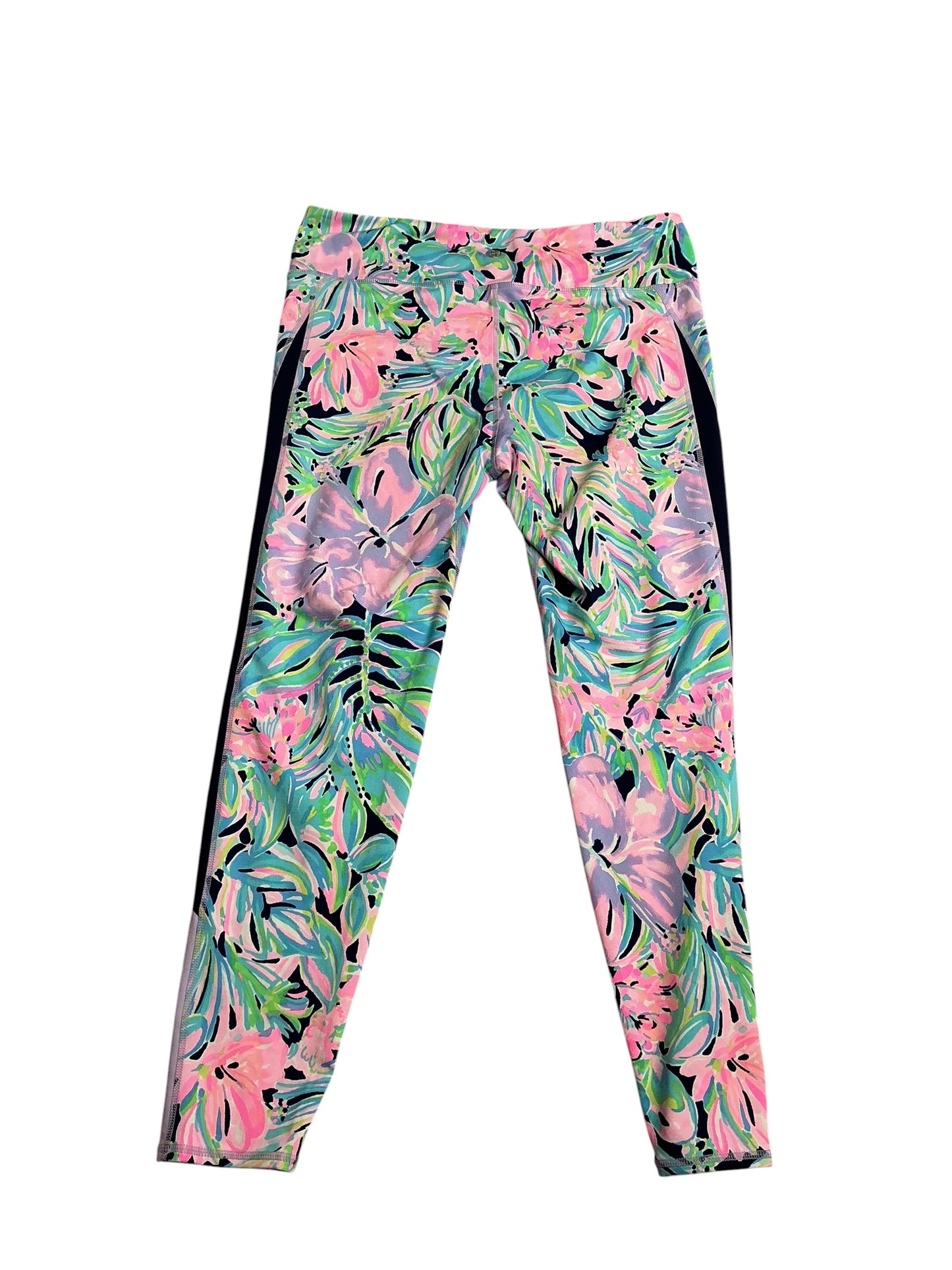 Lilly Pulitzer- Luxletic Weekender Legging Multi Bringing Mermaid Back Size L