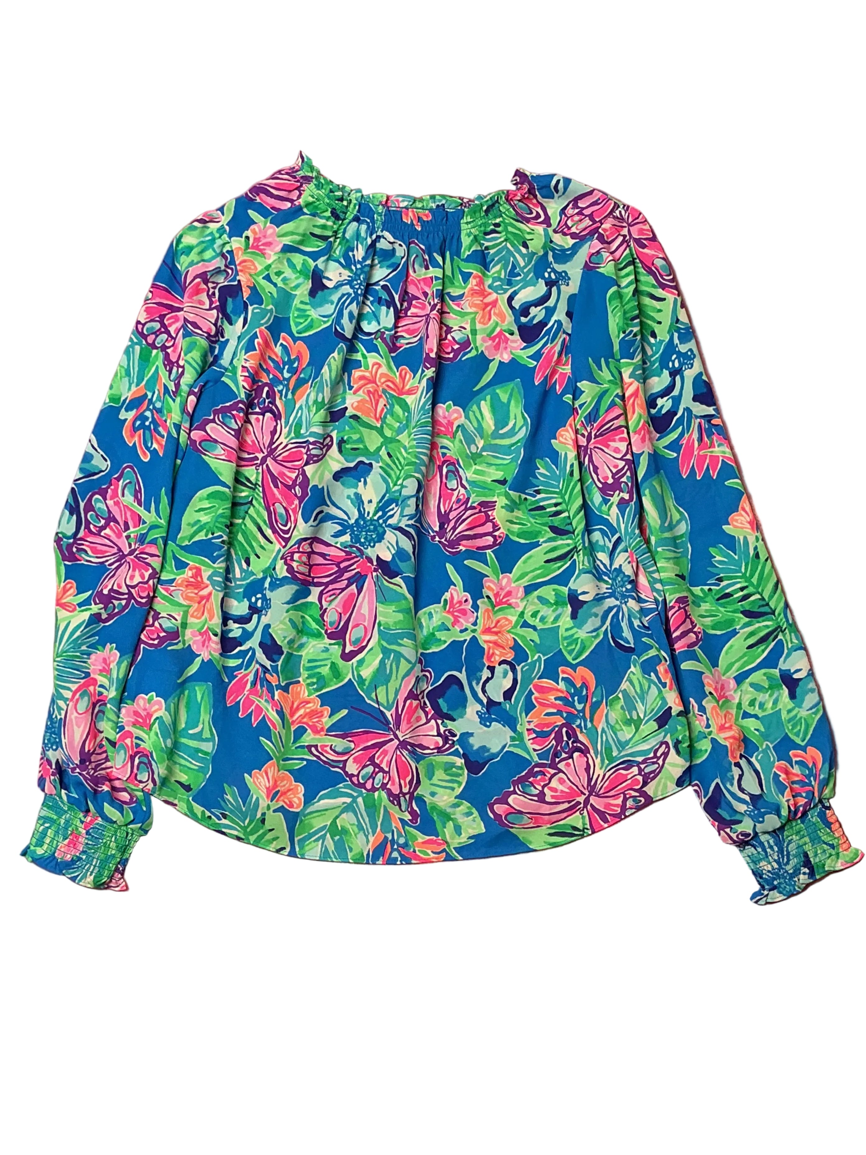 Lilly Pulitzer Long Sleeve Blouse - Size S