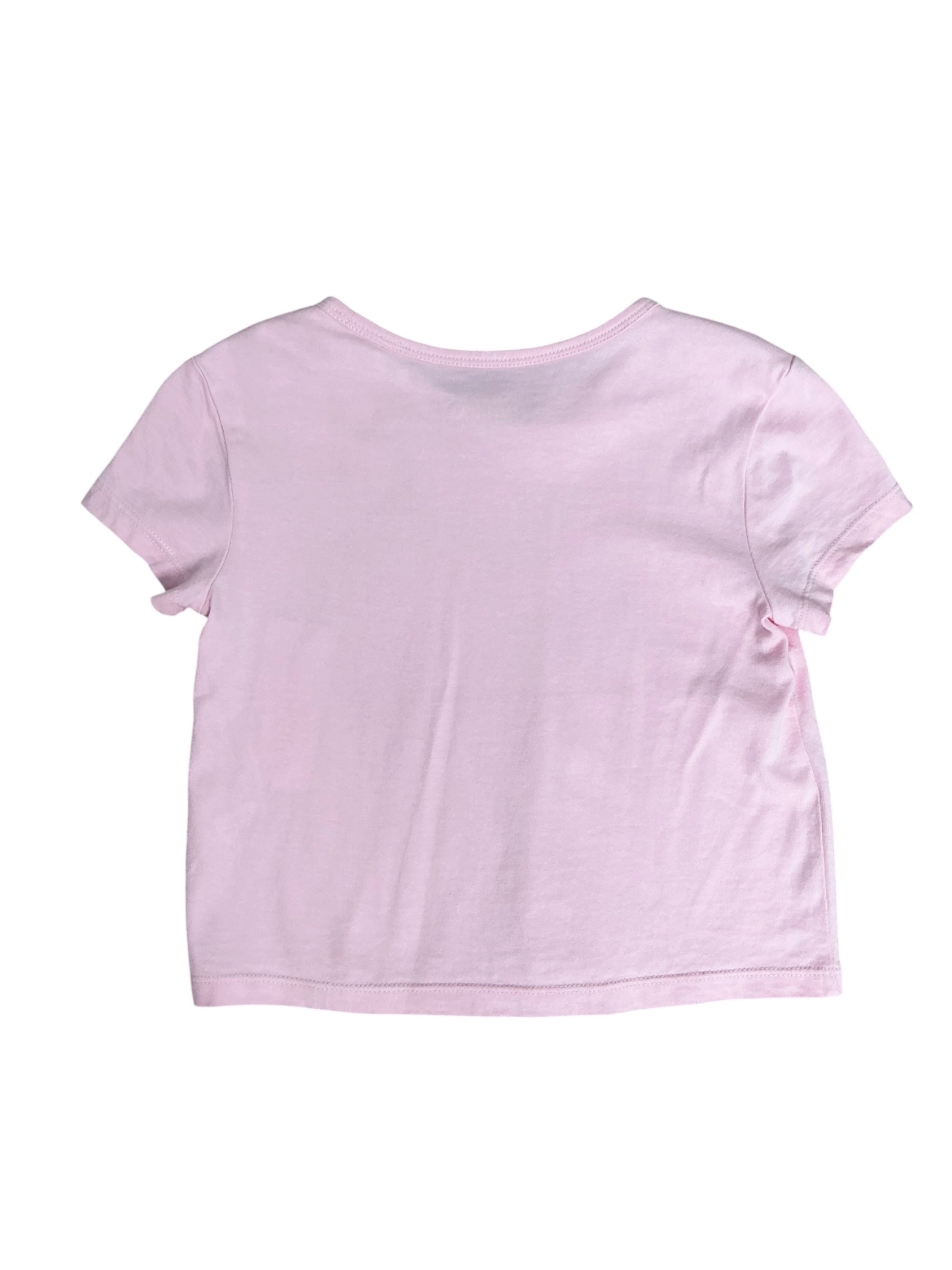 Lilly Pulitzer Girls Mini Rally Tee Peony Pink Holding Court Tennis Graphic- Size S