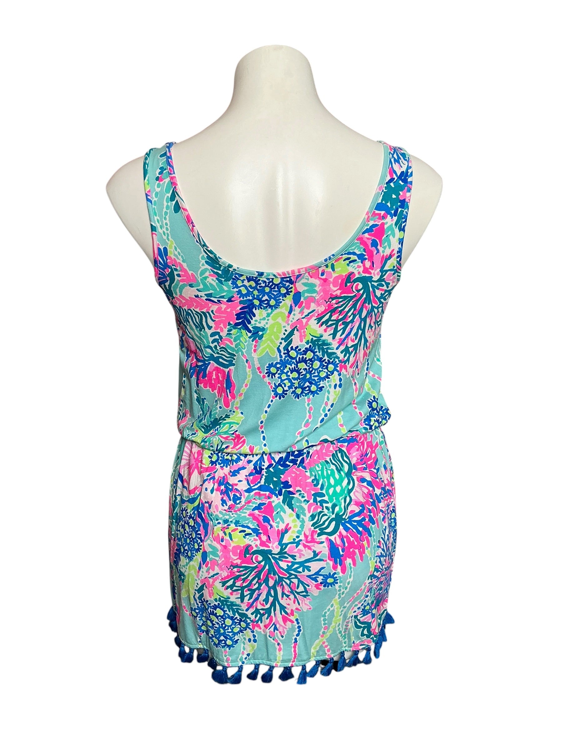 Lilly Pulitzer Jarrett Romper Beach You To It - Size XS