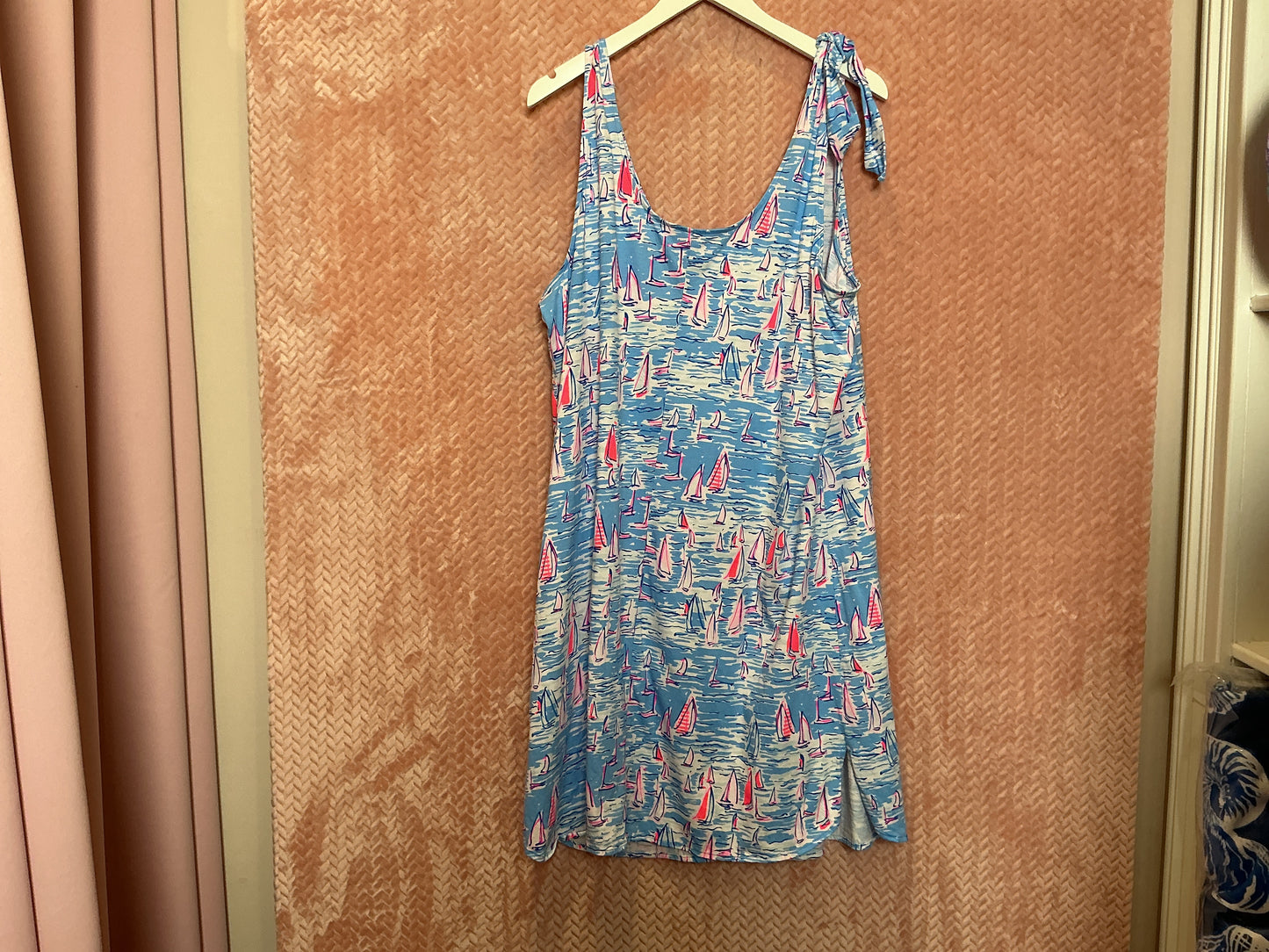 Lilly Pulitzer Rivers Tank Dress BOATYLICIOUS- Size XXL