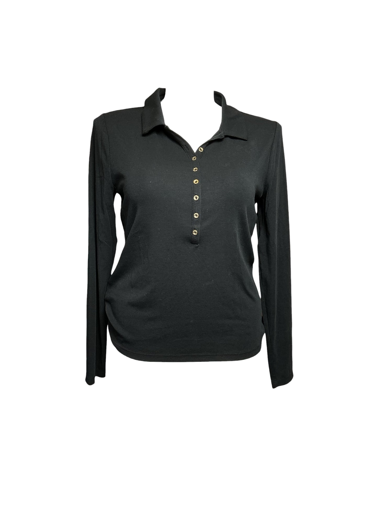 Lilly Pulitzer Reema Long Sleeve Top - Onyx - Size XL