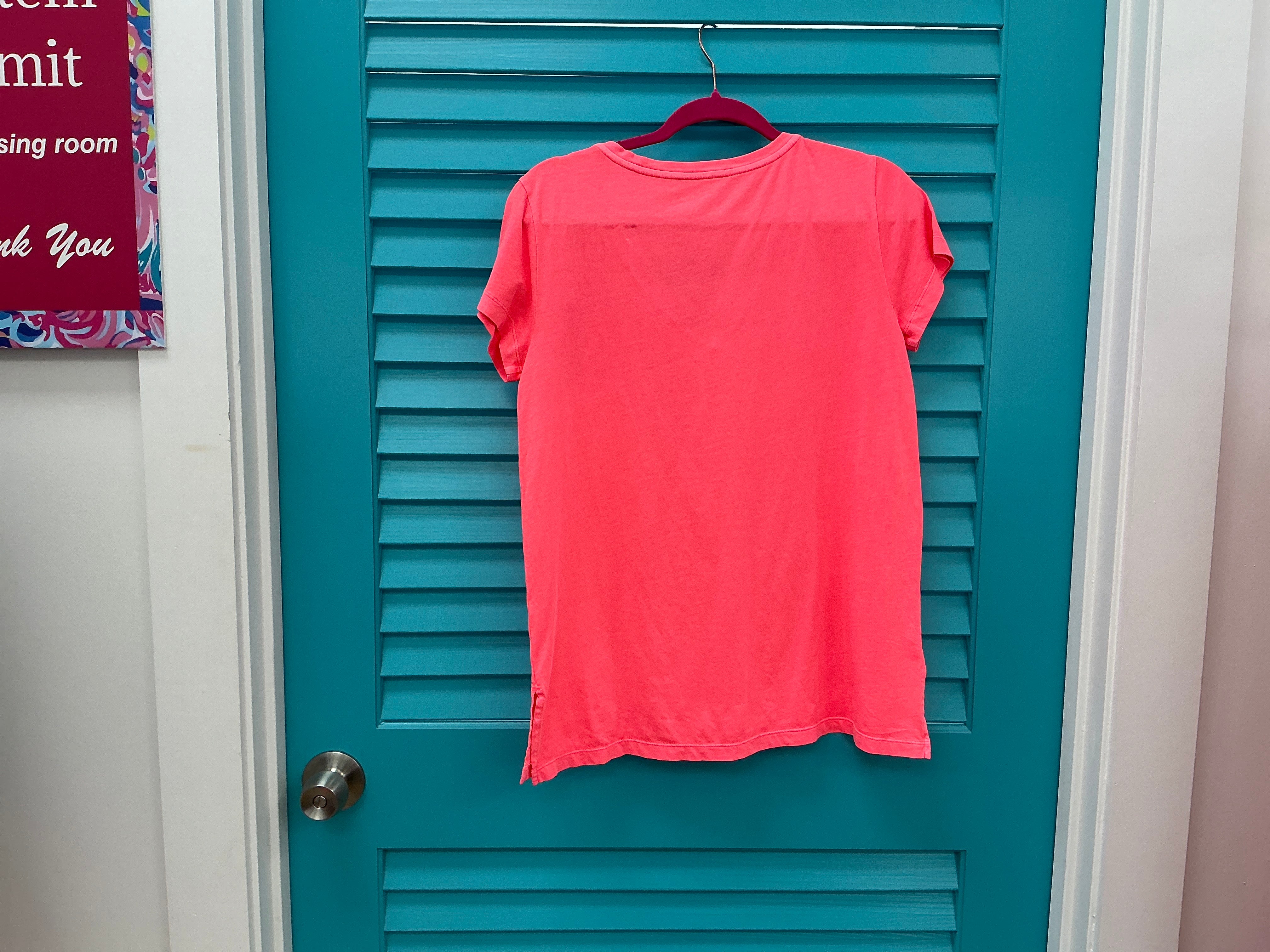 Lilly Pulitzer NWT Meredith Tee Coral Drift - Size S