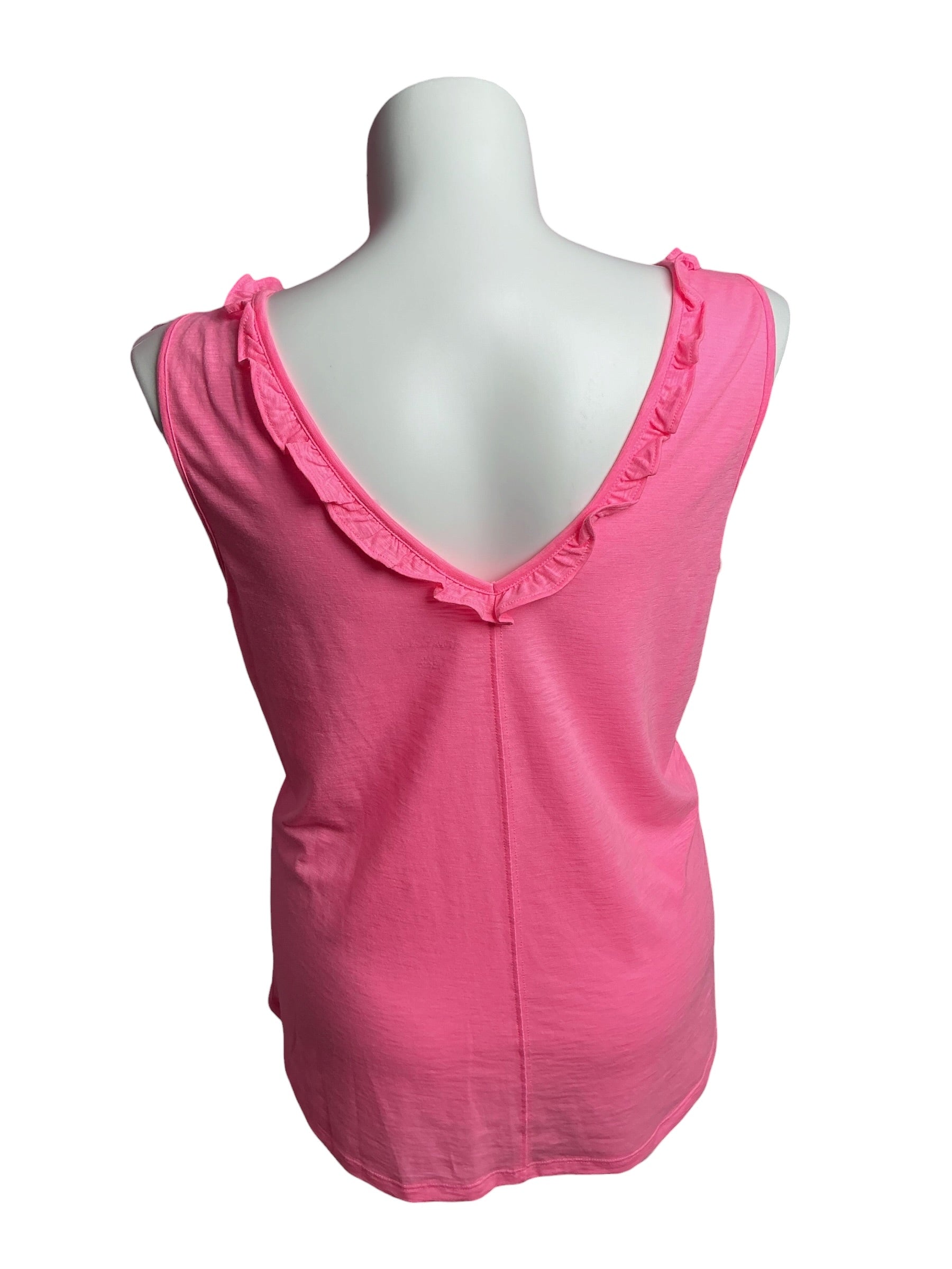 Lilly Pulitzer- NWT Gigi Ruffle Top Pink Shandy Size XXL