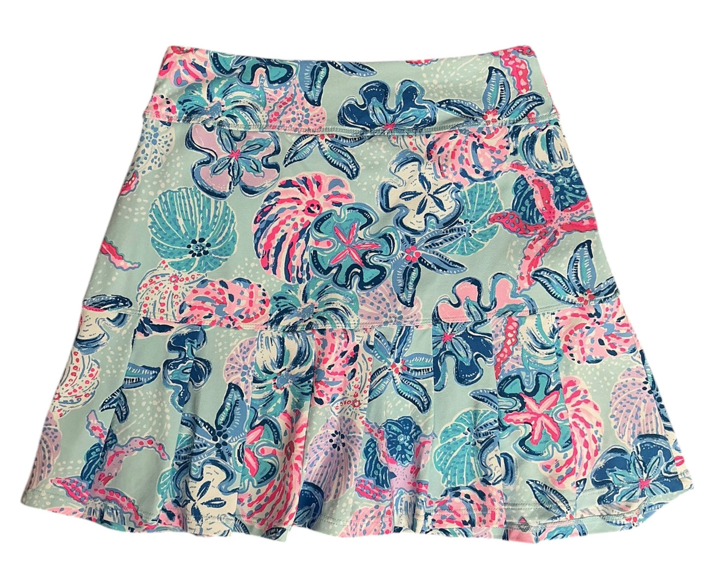 Lilly Pulitzer NWT Bessie Skort UPF 50+ Multi Bahamas Beachcomber - Size XS