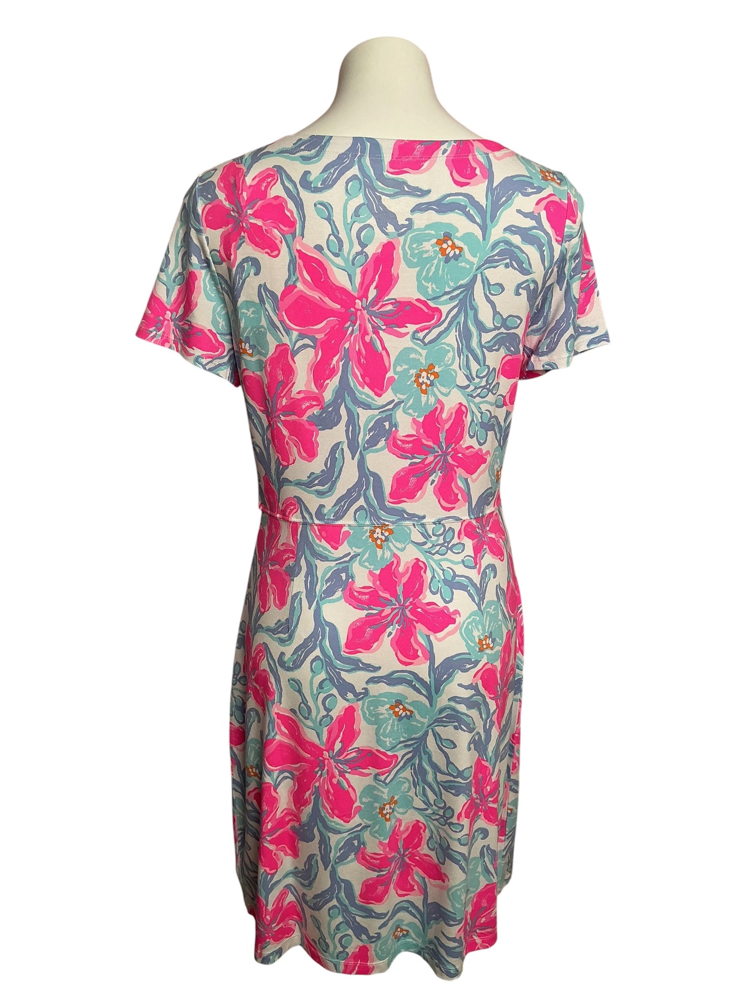 Lilly Pulitzer NWT Bray UPF 50+ Dress Multi Beachside Haven - Size M