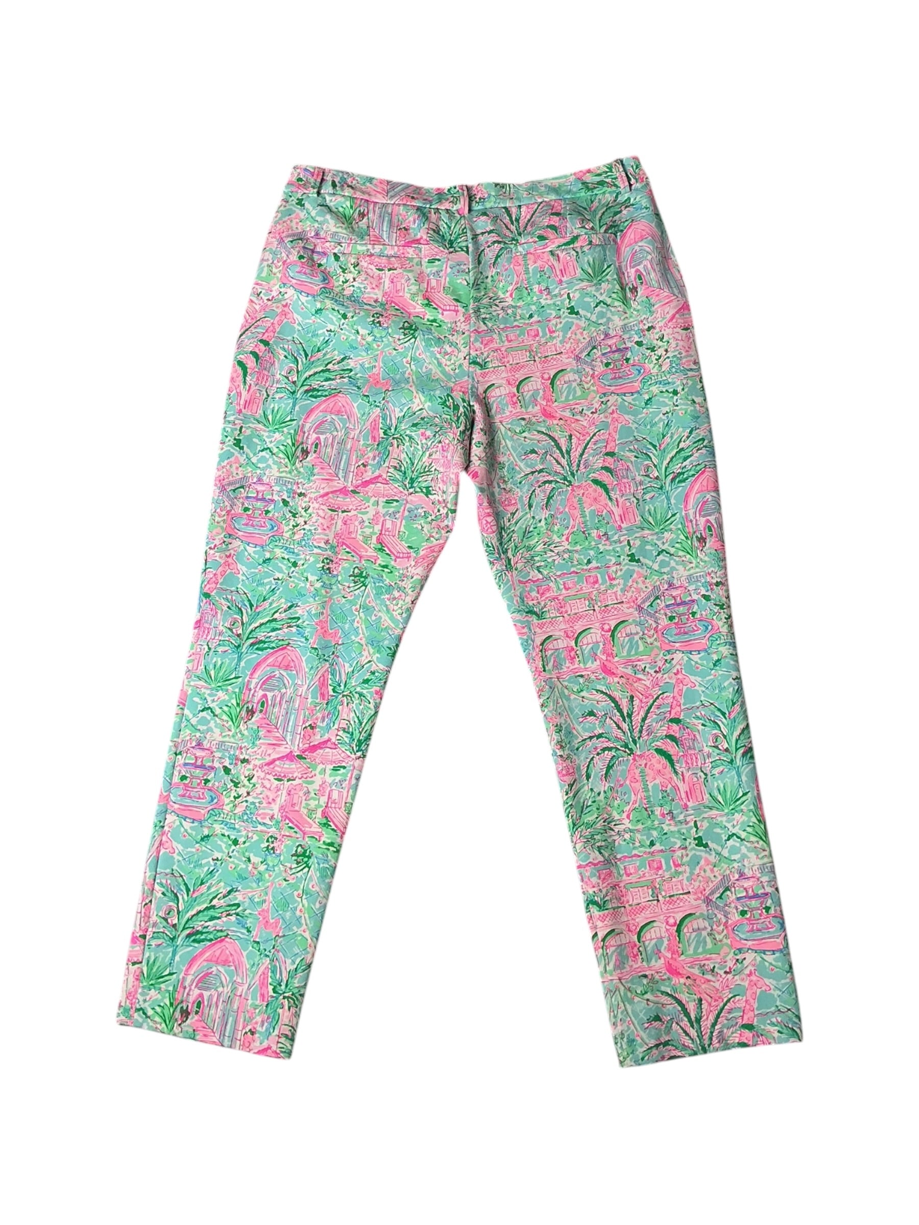 Lilly Pulitzer Kelly Skinny Ankle Pant Bohemian Queen - Size 16